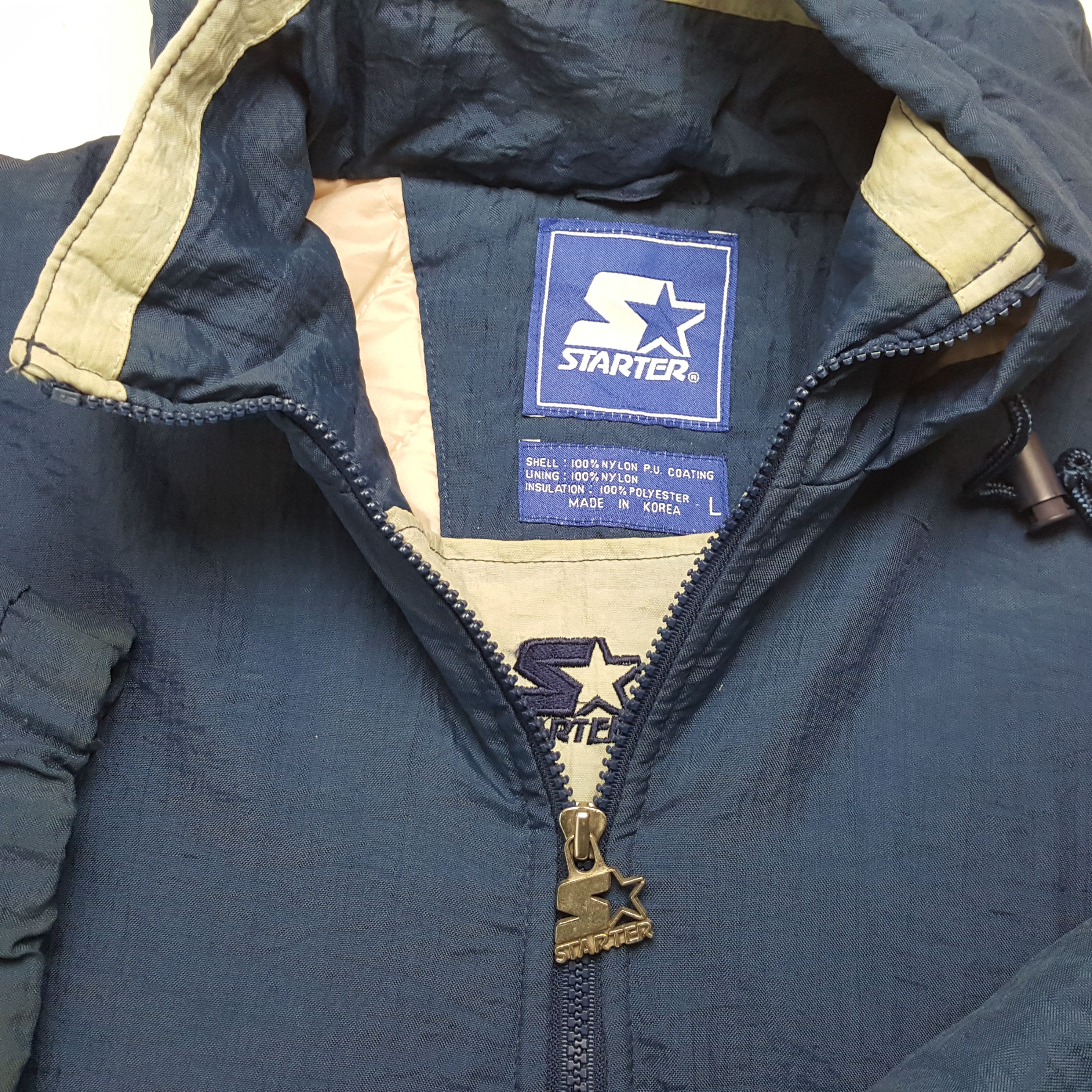 NFL × Starter × Vintage Vintage STARTER GEORGETOWN HOYAS America Football NFL Jacket Size US L / EU 52-54 / 3 - 10 Thumbnail