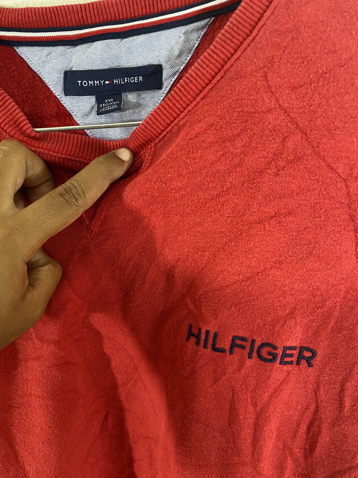 Tommy Hilfiger Tommy Hilfiger Crewneck Sweatshirt Size US L / EU 52-54 / 3 - 4 Thumbnail