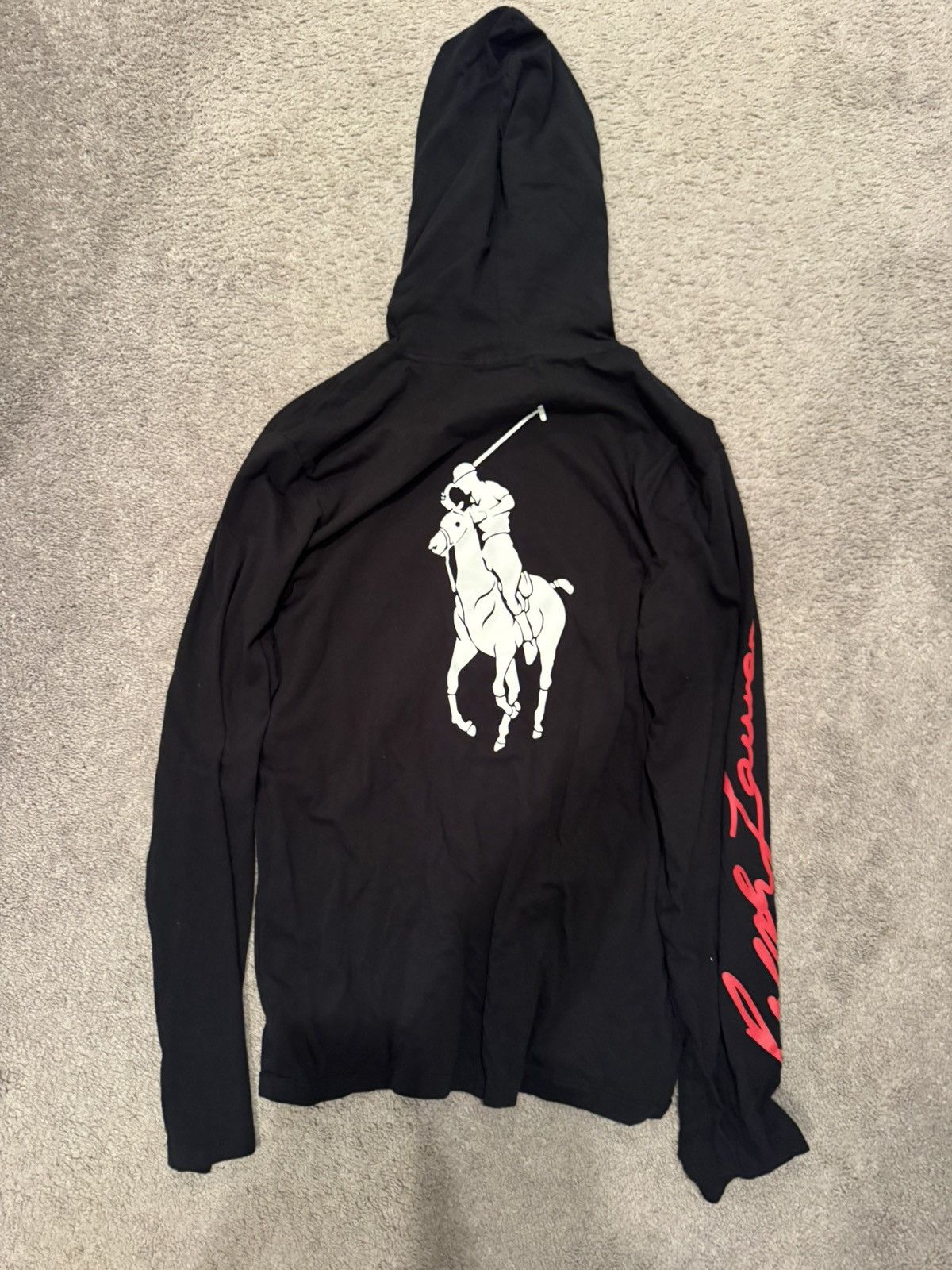 Polo Ralph Lauren Polo script long sleeve hooded shirt Size US M / EU 48-50 / 2 - 2 Thumbnail
