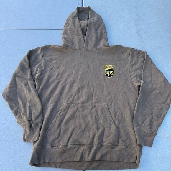 Awake NY × Designer NEW AWAKE UPS EXCLUSIVE UNIDOS PARA SIEMPRE HOODIE SZ LARGE Size US L / EU 52-54 / 3 - 5 Thumbnail