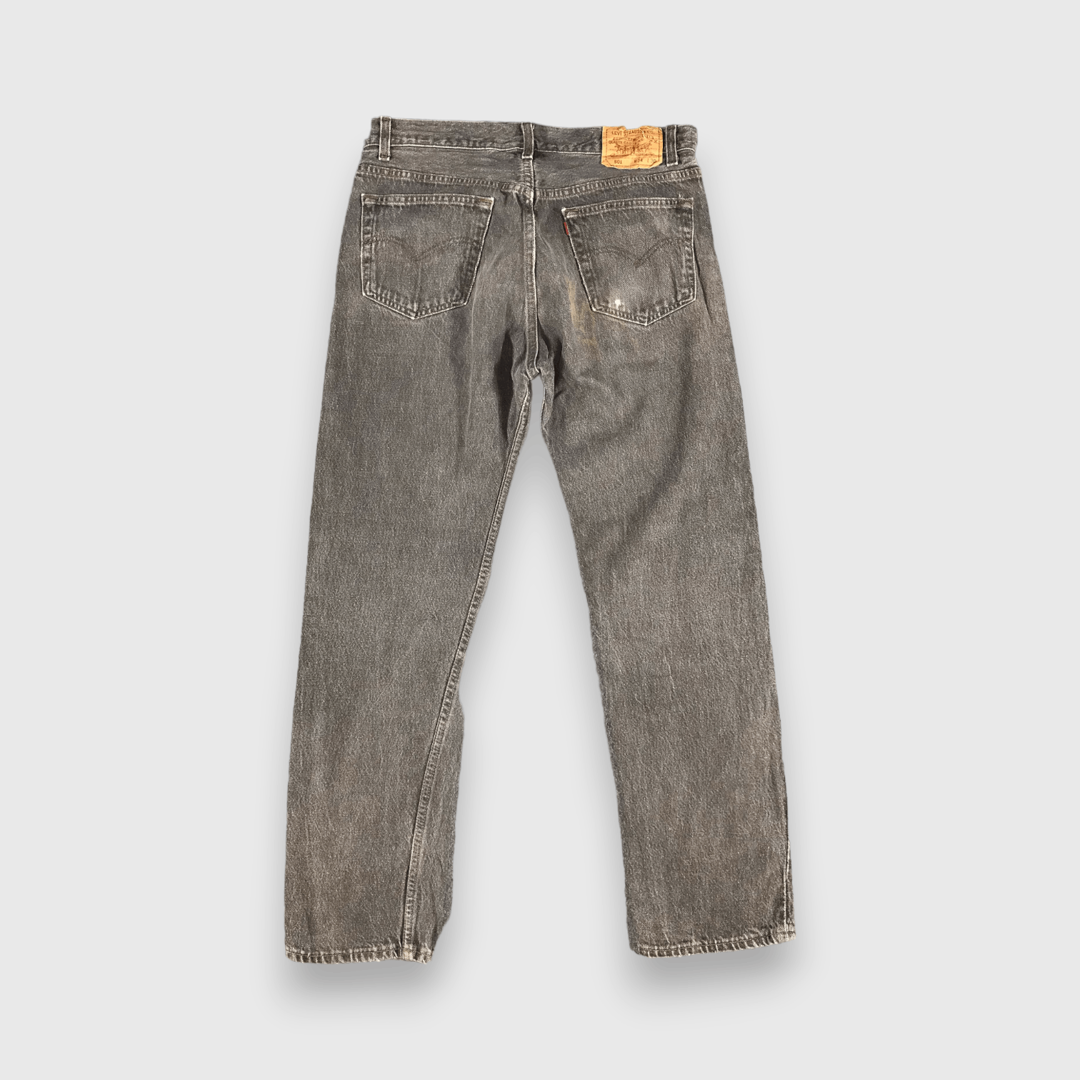Levi's 90s Vintage Levis 501 Earth Tone Jeans-J1416 Size US 35 - 2 Thumbnail