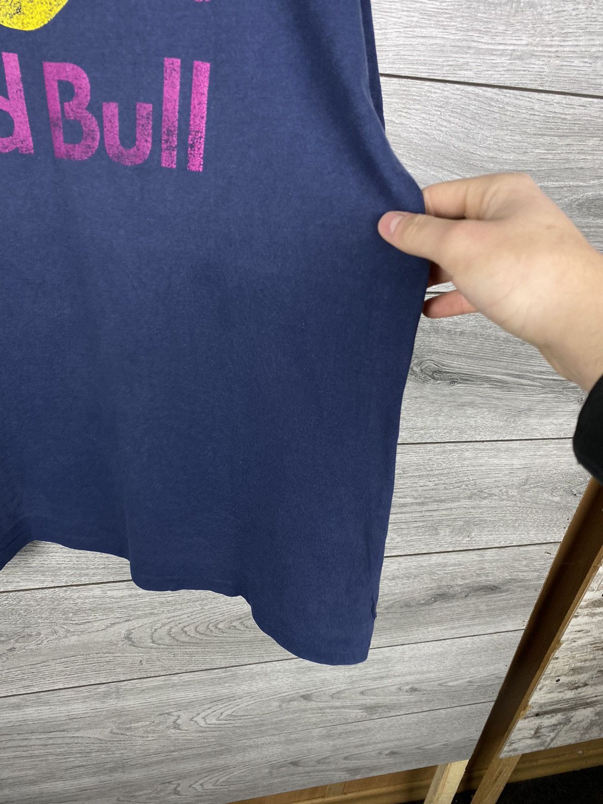Red Bull Vintage 90s Red Bull Box Fit T Shirt Tee USA Size US XL / EU 56 / 4 - 16 Thumbnail
