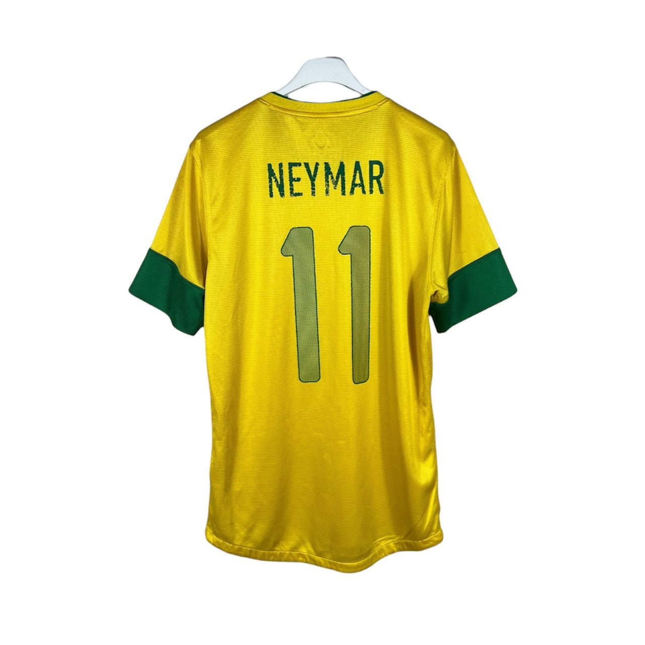 Nike Vintage Nike Brazil y2k 2012/13 home jersey tee 11 Neymar jr Size US S / EU 44-46 / 1 - 2 Thumbnail