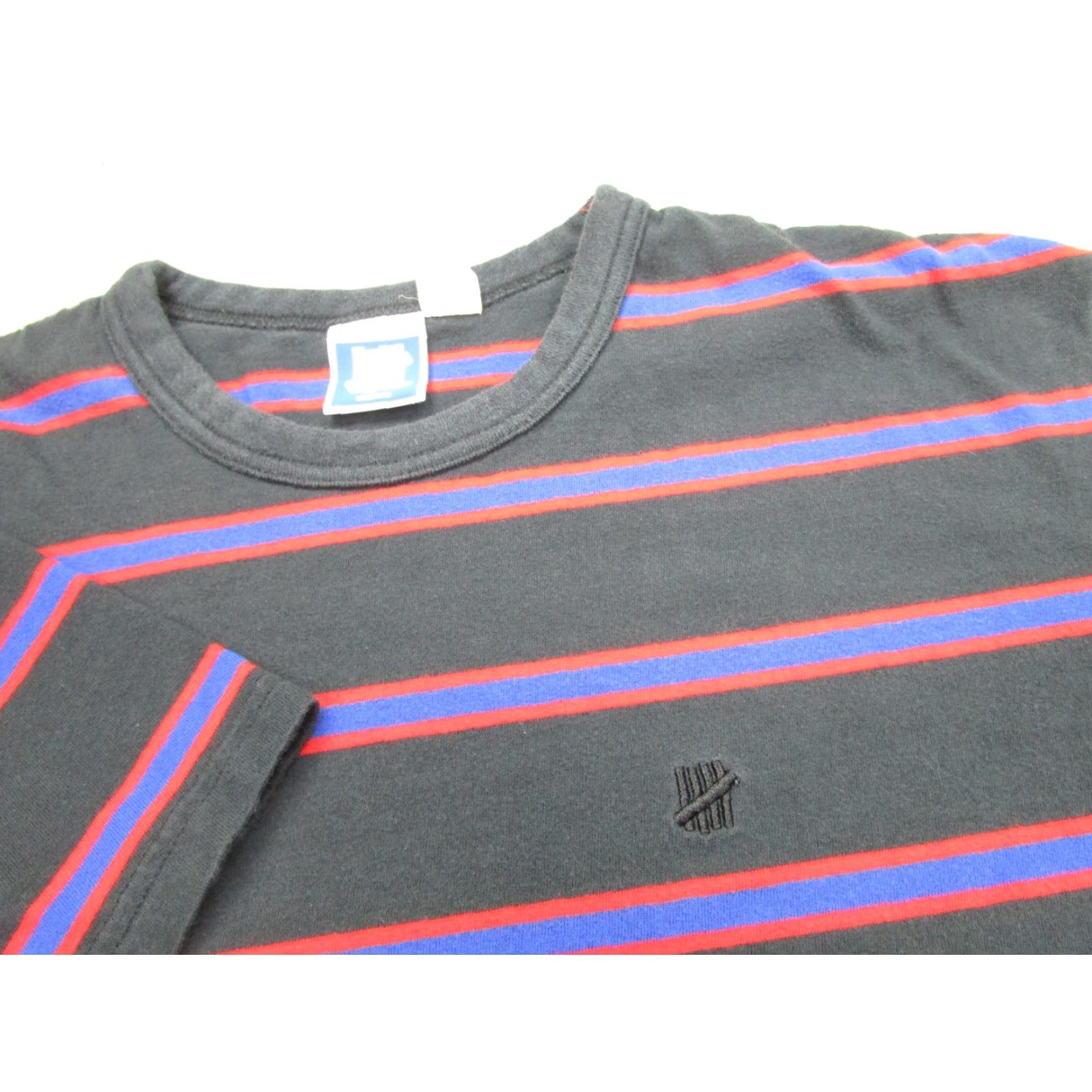 Undefeated VINTAGE Undefeated Shirt Striped Mens Medium Black Jersey Activewear Tee Size US M / EU 48-50 / 2 - 3 Thumbnail