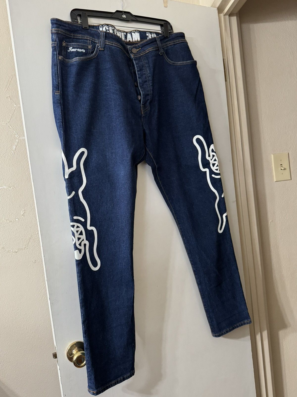 Icecream Icecream x Hysteric Glamour navy denim jeans Size US 38 / EU 54 - 1 Thumbnail