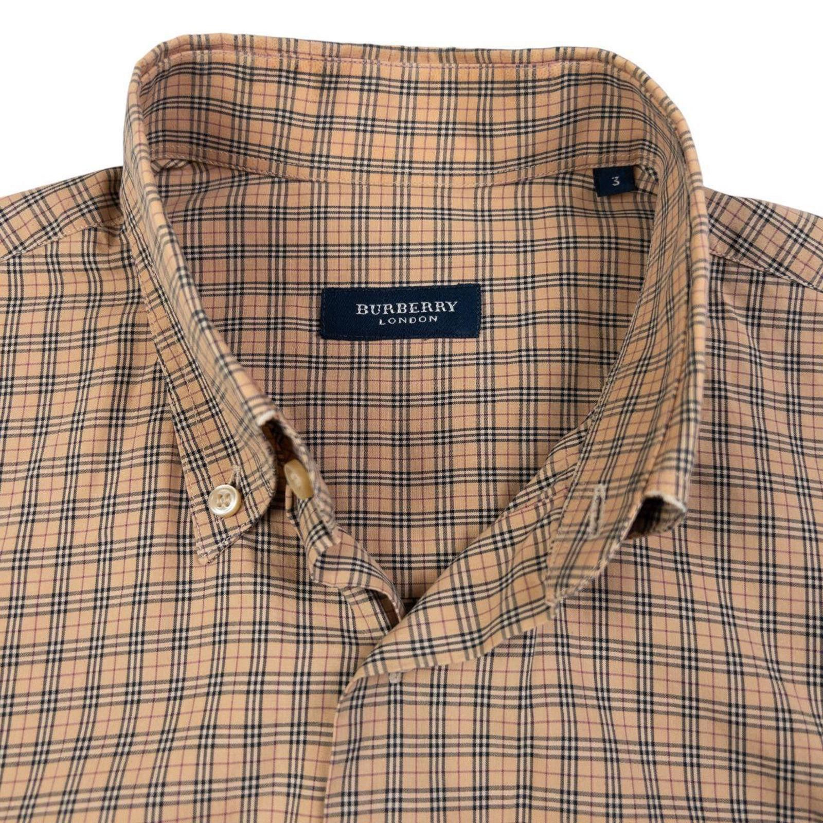 Burberry Vintage Burberry Nova Check Long Sleeve Button Up Shirt M Size US M / EU 48-50 / 2 - 4 Thumbnail