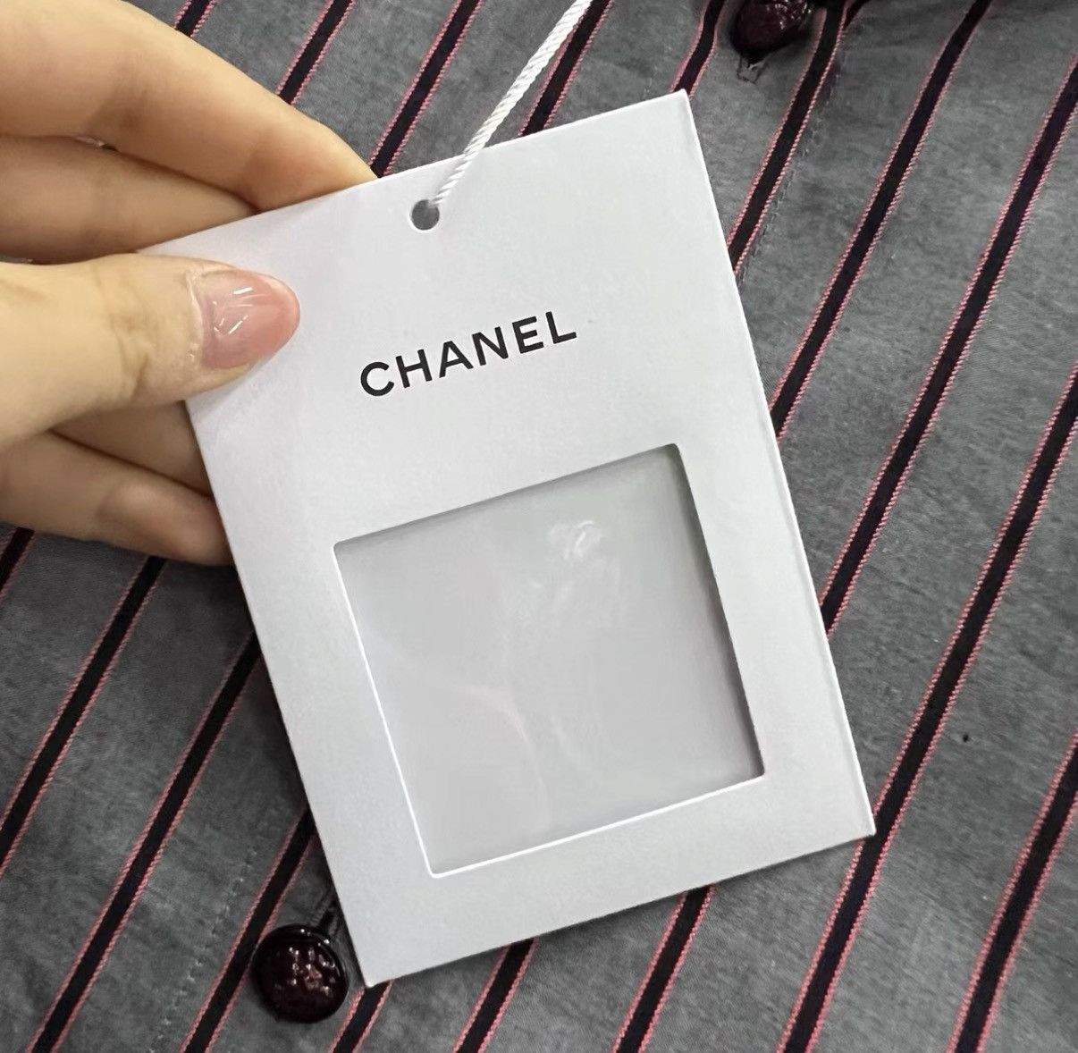 Chanel CHANEL Striped Shirt Jacket J41 Size XXS / US 00 / IT 34 - 4 Thumbnail