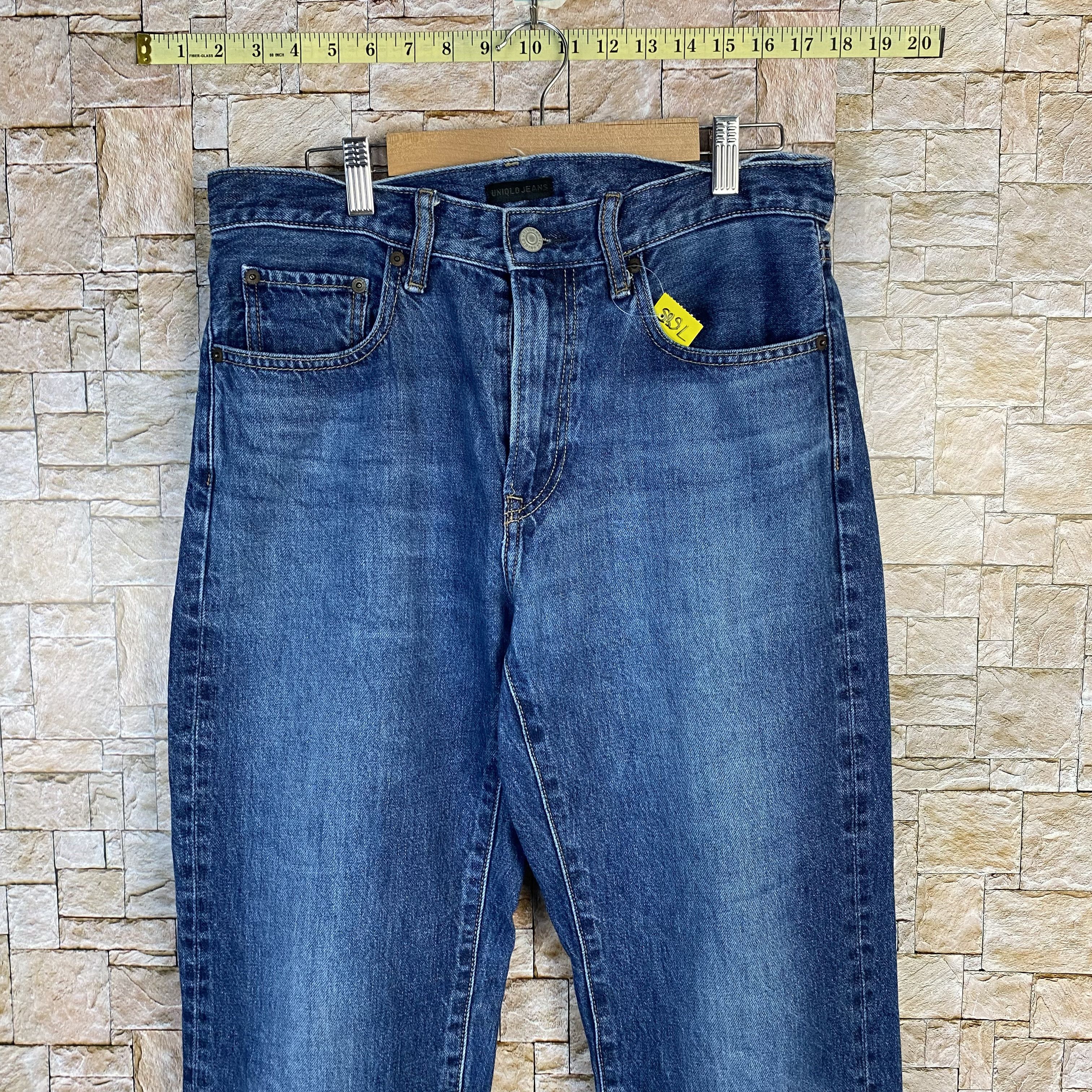 Uniqlo Uniqlo Jeans Blue Denim Pants #7585 Size US 30 / EU 46 - 2 Thumbnail