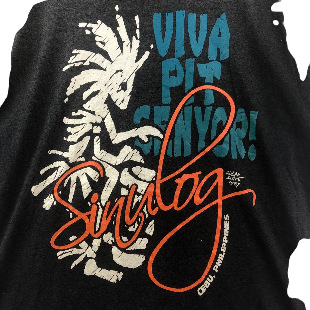 Vintage Vintage KULAS SINULOG CEBU Surfing Stickman Tee Shirt Top Size US XXL / EU 58 / 5 - 3 Thumbnail