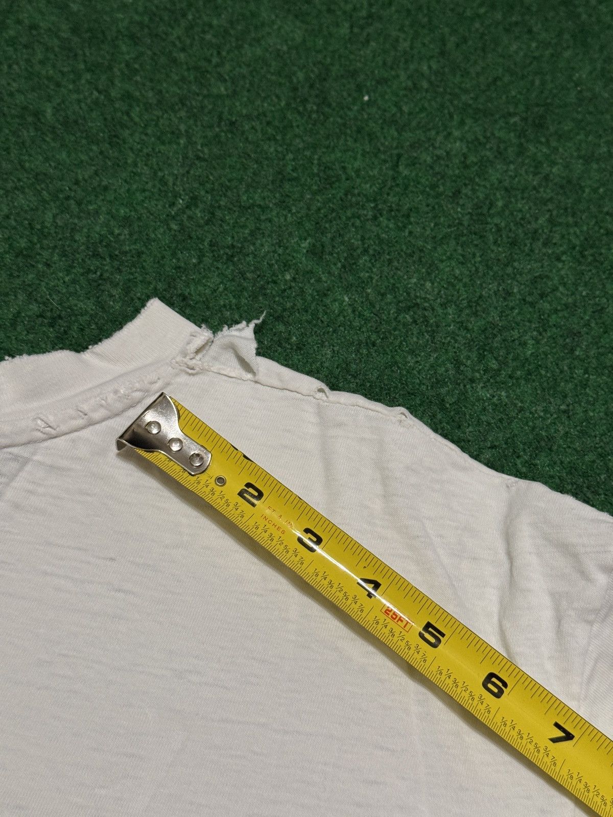 Vintage Vtg 80s Spring Break Abstract Art Surfer Distressed T Shirt Size US L / EU 52-54 / 3 - 13 Thumbnail