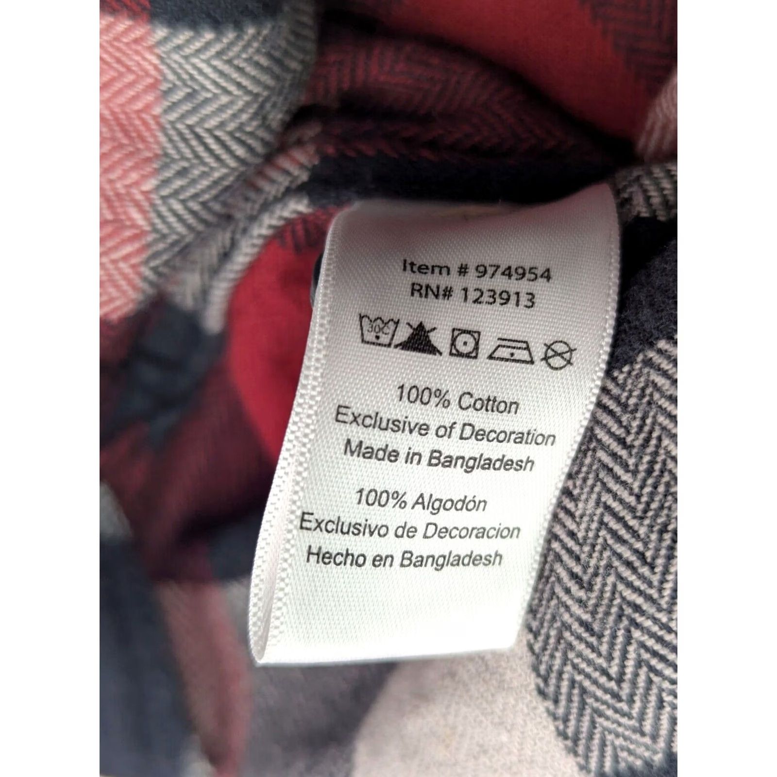 Vintage JACHS Flannel Red & Black Plaid Long Sleeve Button Shirt M Men Charter Outdoor Collar Shirt Size US M / EU 48-50 / 2 - 5 Thumbnail