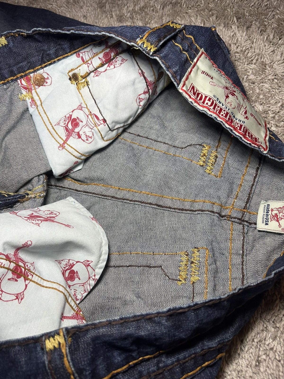 True Religion True Religion Denim Jeans Billy Supert Size US 38 / EU 54 - 9 Thumbnail