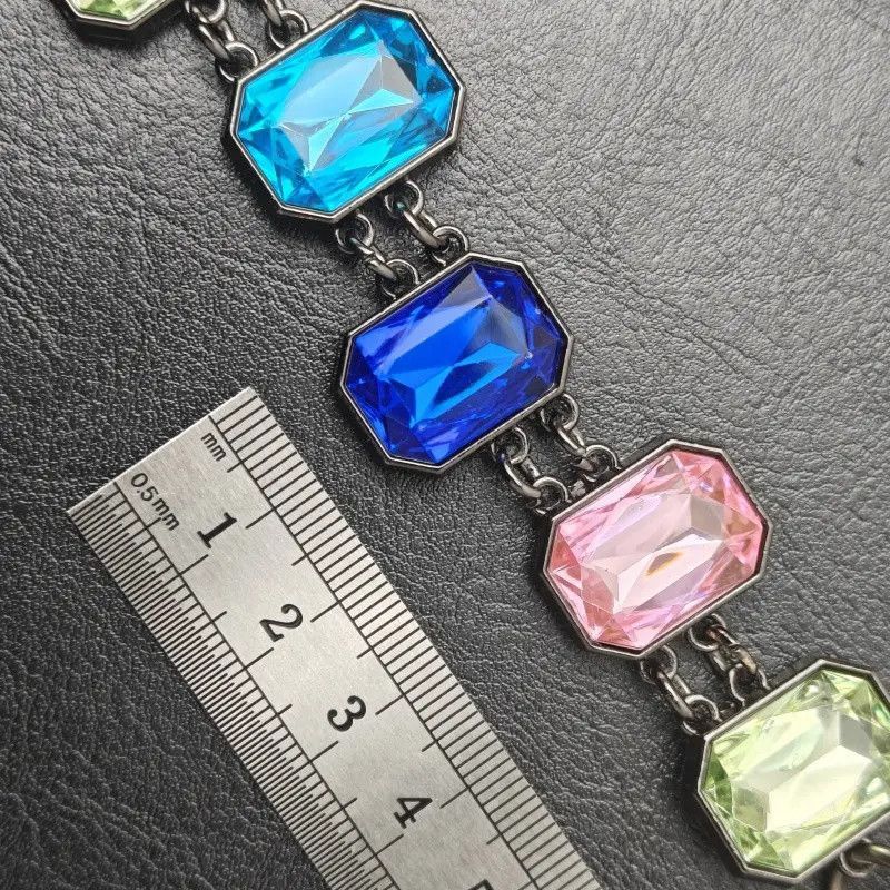 Jewelry Multicolor Waist Wallet Chain Size ONE SIZE - 4 Thumbnail
