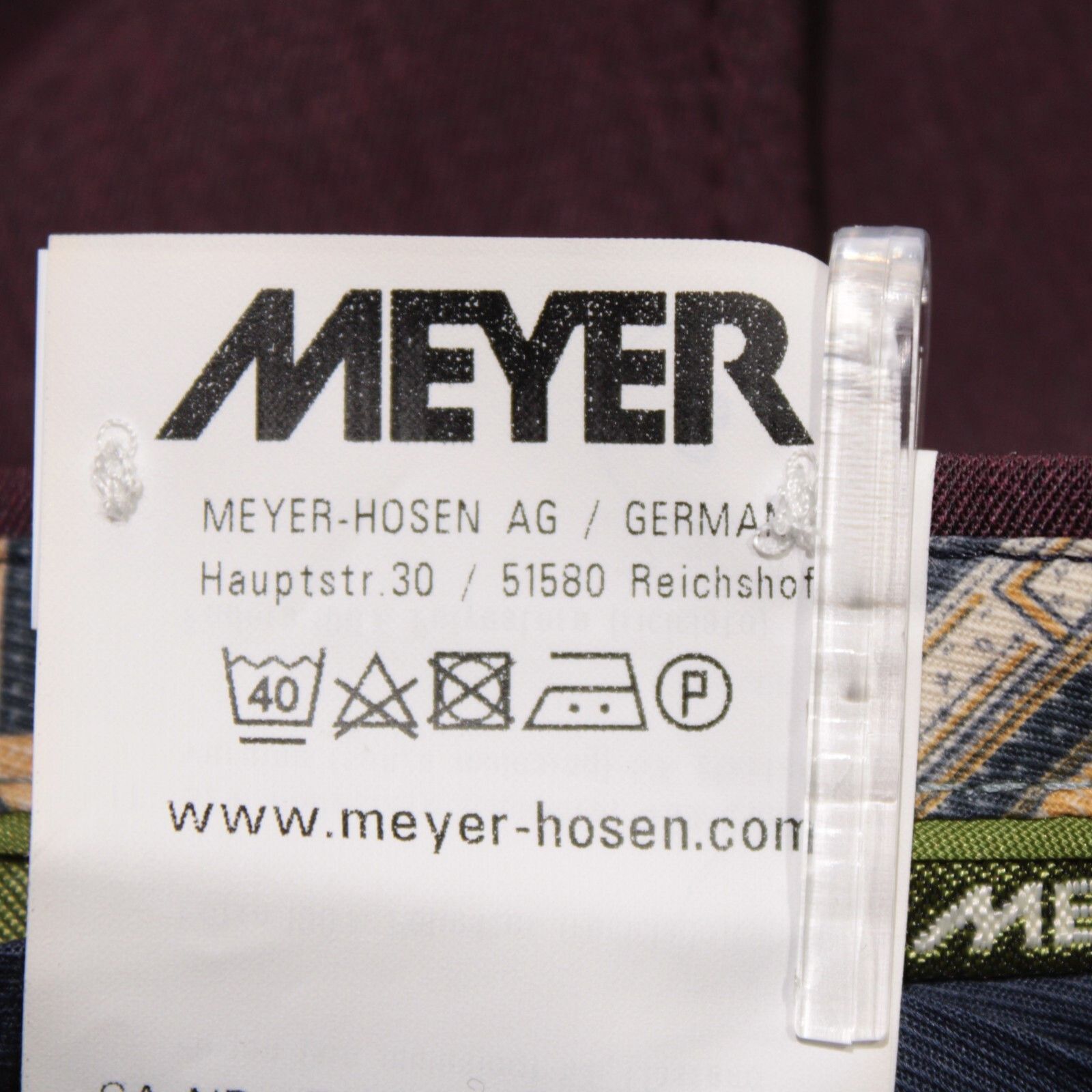Other Meyer New with tags Dress Pants Size 38 US In Purple Size US 38 / EU 54 - 8 Thumbnail