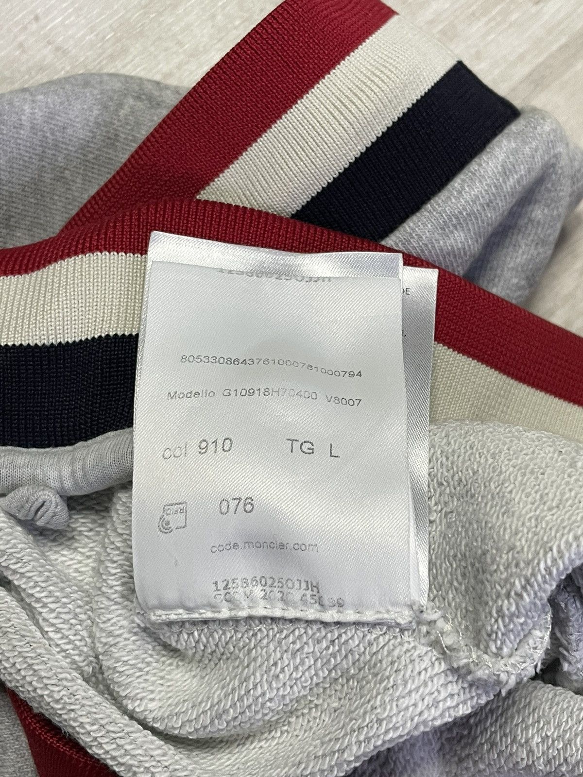 Moncler Moncler Tricolour Grey Joggers Size US 36 / EU 52 - 19 Thumbnail