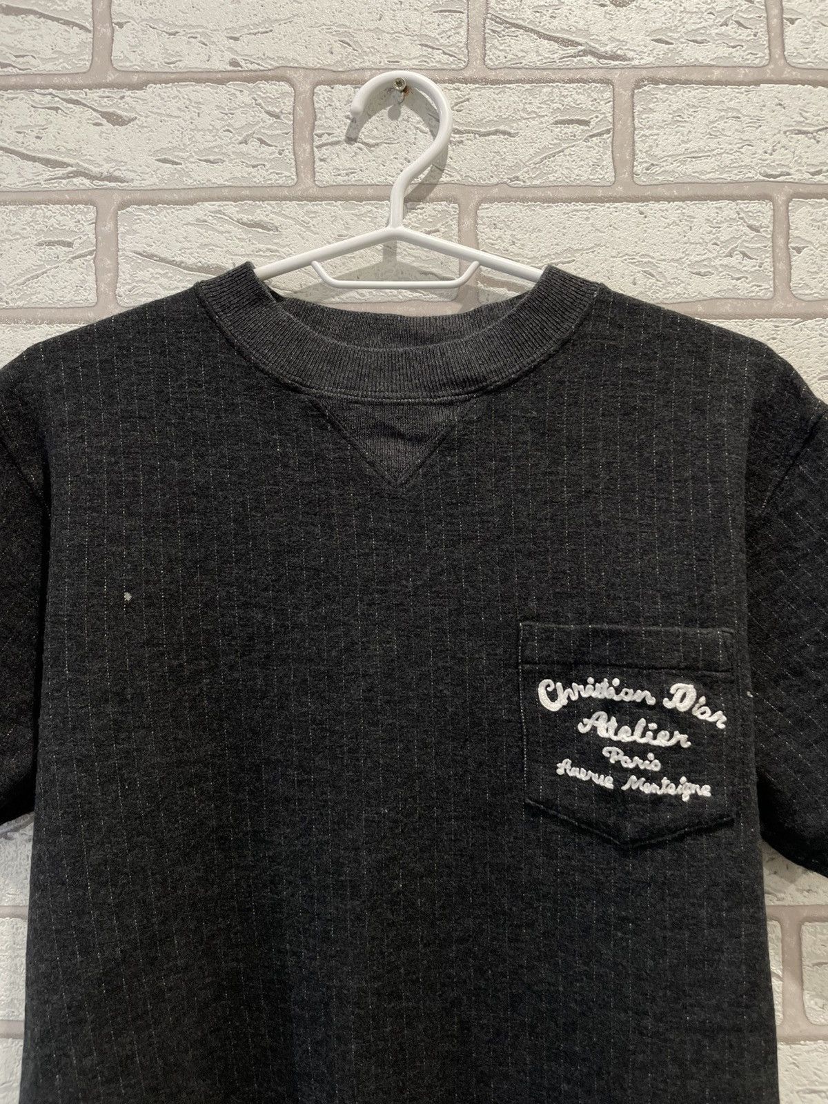 Dior Christian Dior Wool Striped T Shirt Tee Made In Italy Size US L / EU 52-54 / 3 - 3 Thumbnail
