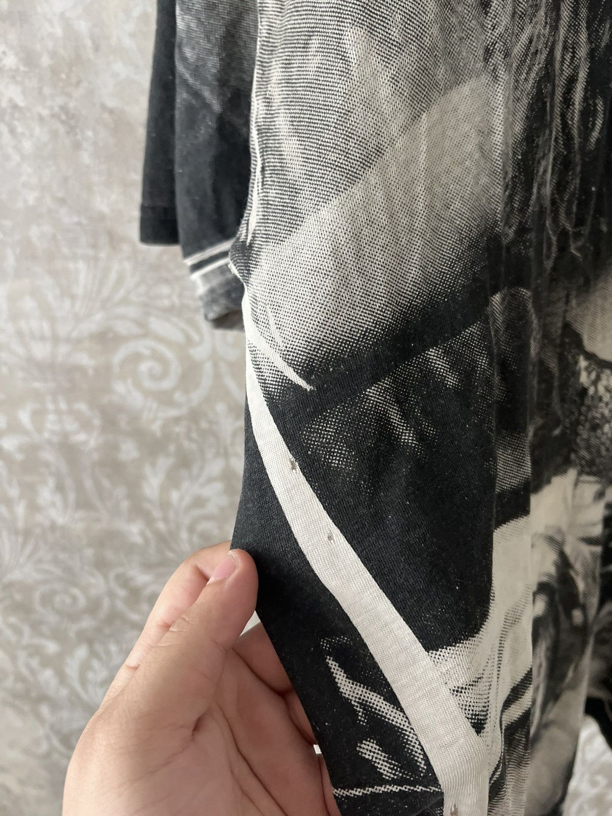 Vintage Vintage 90s All Over Print Biker Tee Graphic Harley Style Size US XL / EU 56 / 4 - 20 Thumbnail