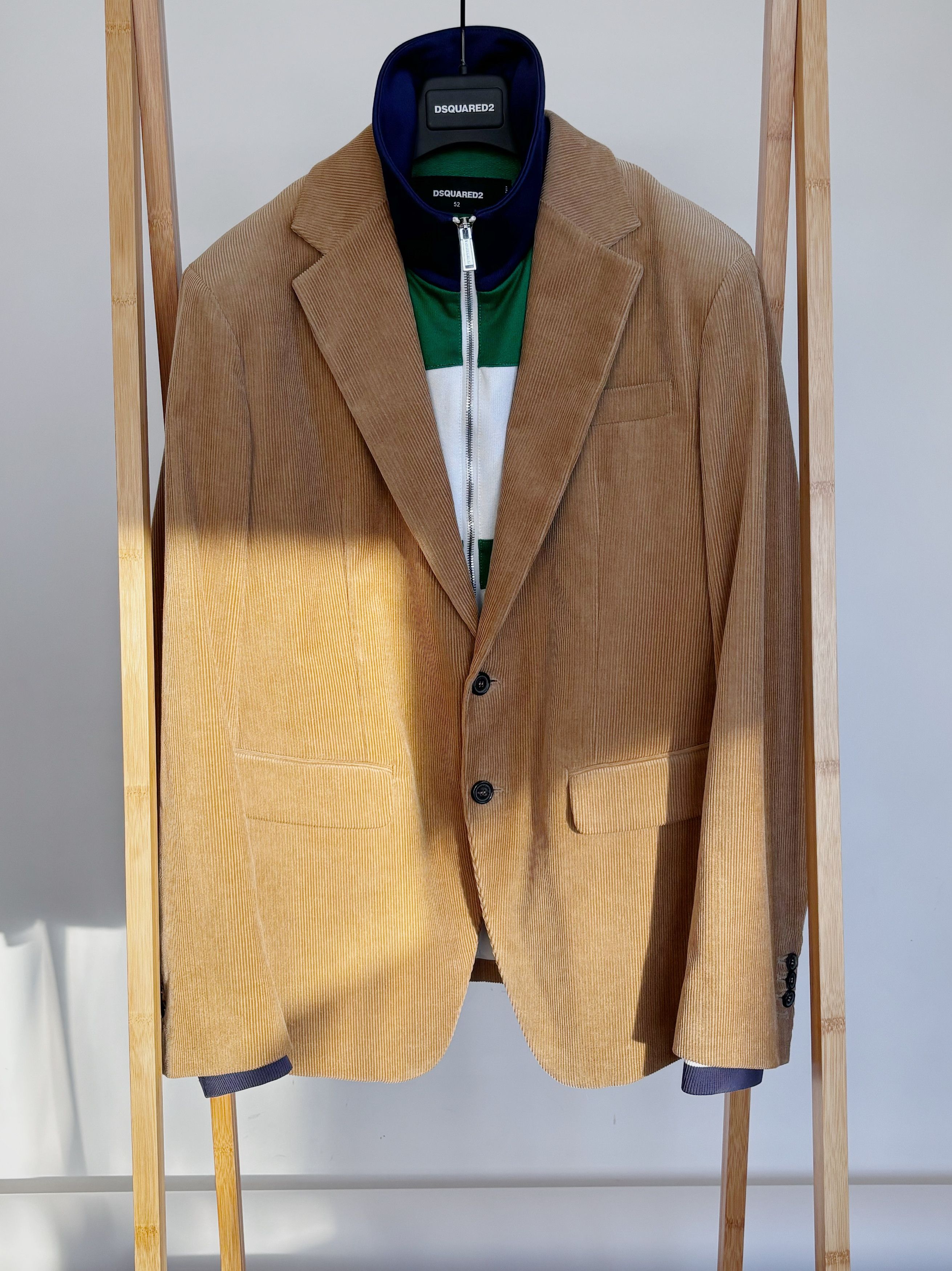 Dsquared2 DSQUARED2 layered-effect blazer, size 52 (M) Size 52R - 3 Thumbnail