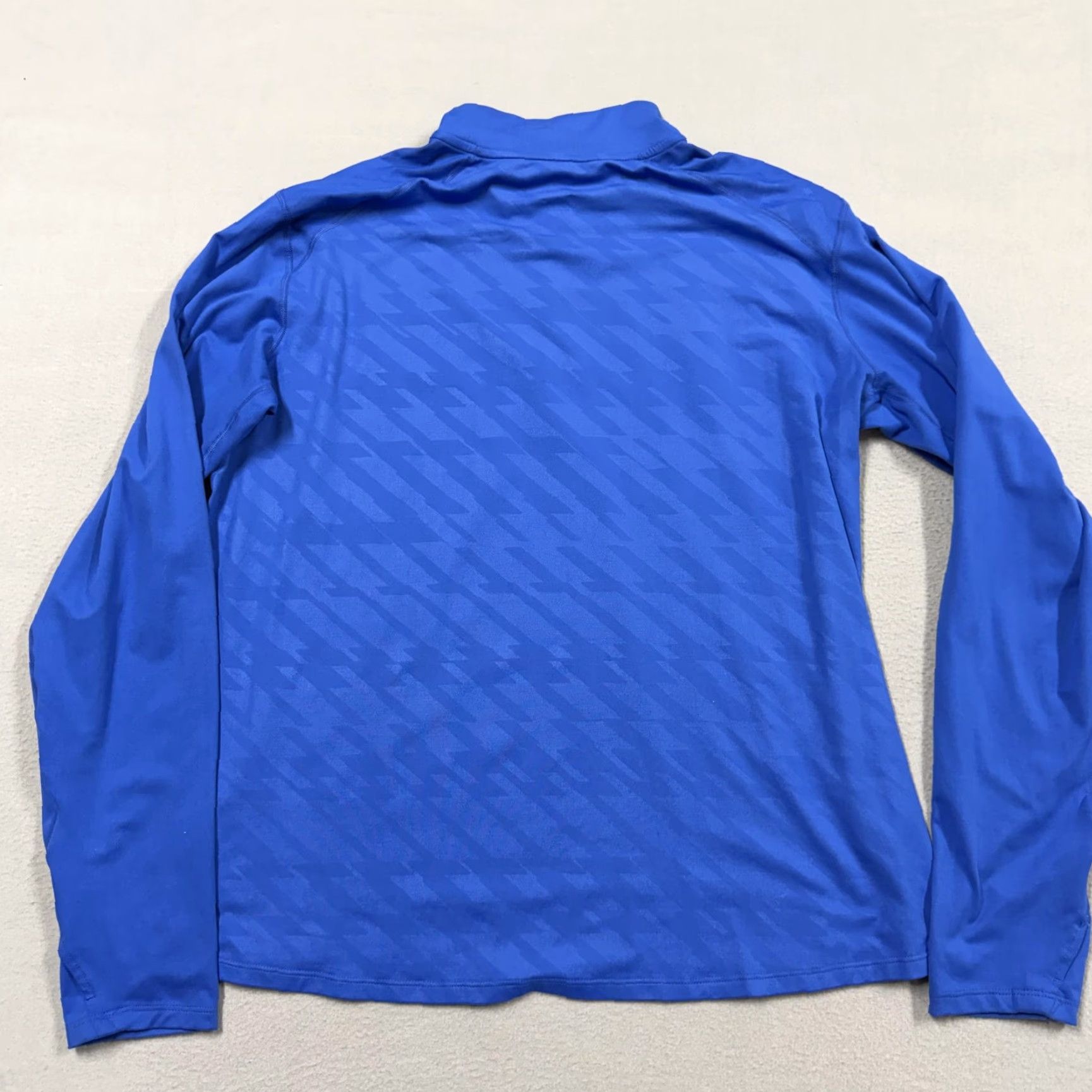 Nike Nike Pullover Mens XL Blue Dri-FIT 1/4 Zip Long Sleeve Running Top Size US XL / EU 56 / 4 - 5 Thumbnail