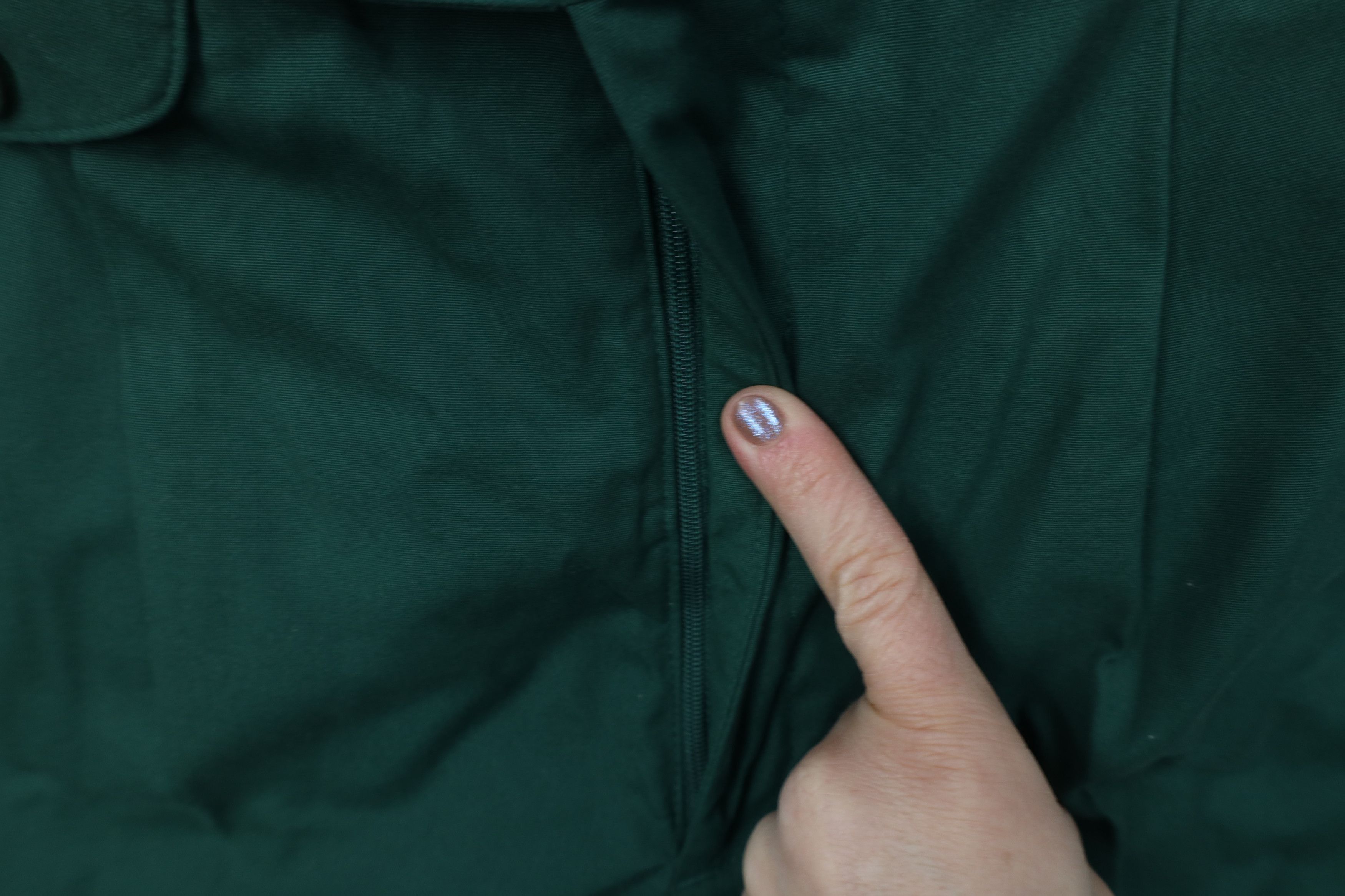 Vintage Deadstock Vintage 70s Streetwear Wide Leg Chino Pants Green Size US 34 / EU 50 - 5 Thumbnail