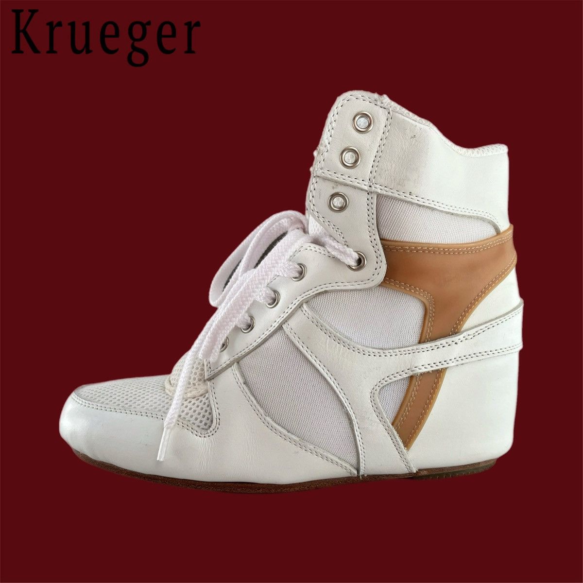 Junya Watanabe Junya Watanabe x Comme des Garcons Wedge Sneakers Size US 7 / IT 37 - 2 Thumbnail