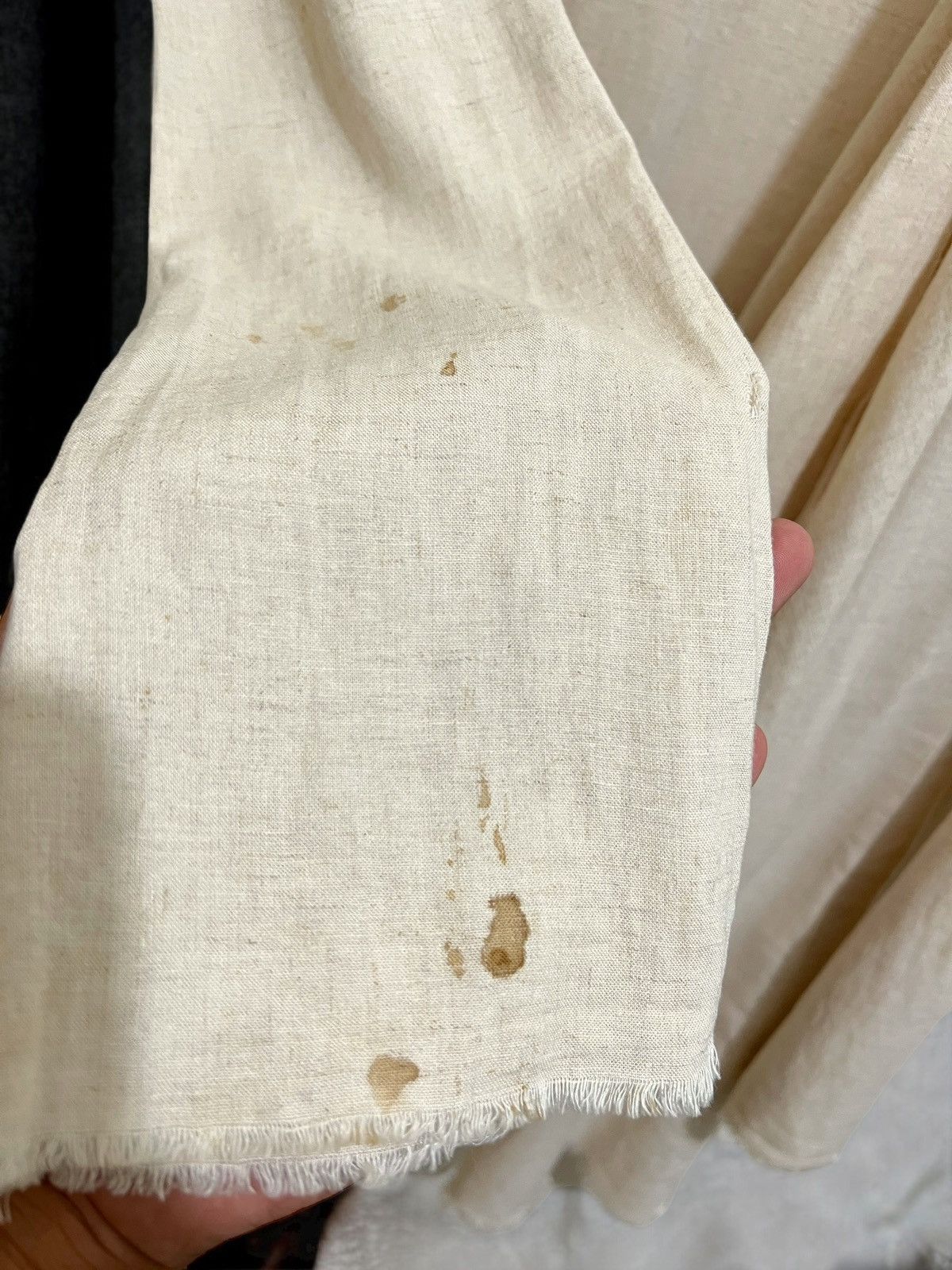 If Six Was Nine Vintage GOA long cardigan linen Size US M / EU 48-50 / 2 - 7 Thumbnail