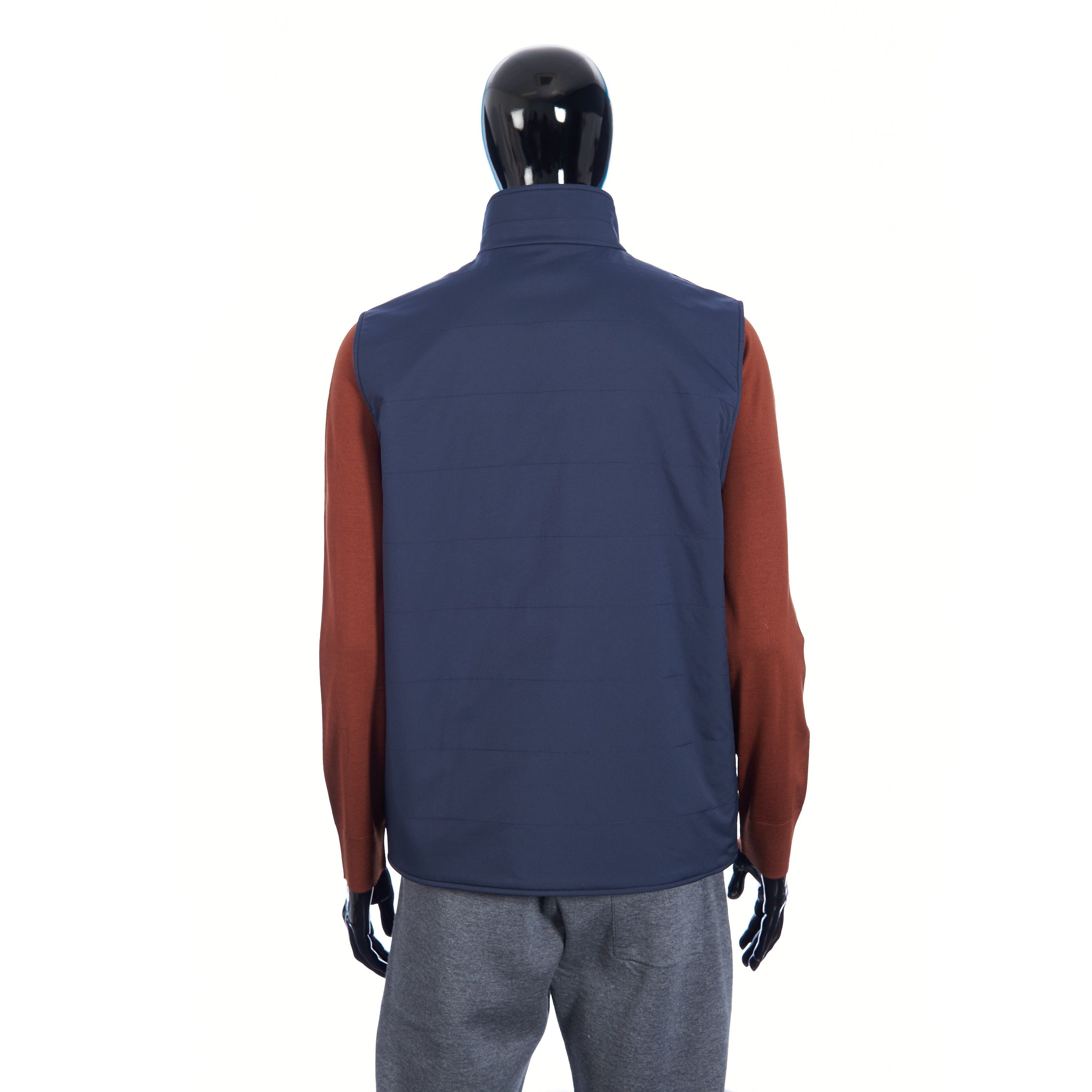 Loro Piana Delray Reversible Vest In Cashmere Storm System Size US M / EU 48-50 / 2 - 6 Thumbnail