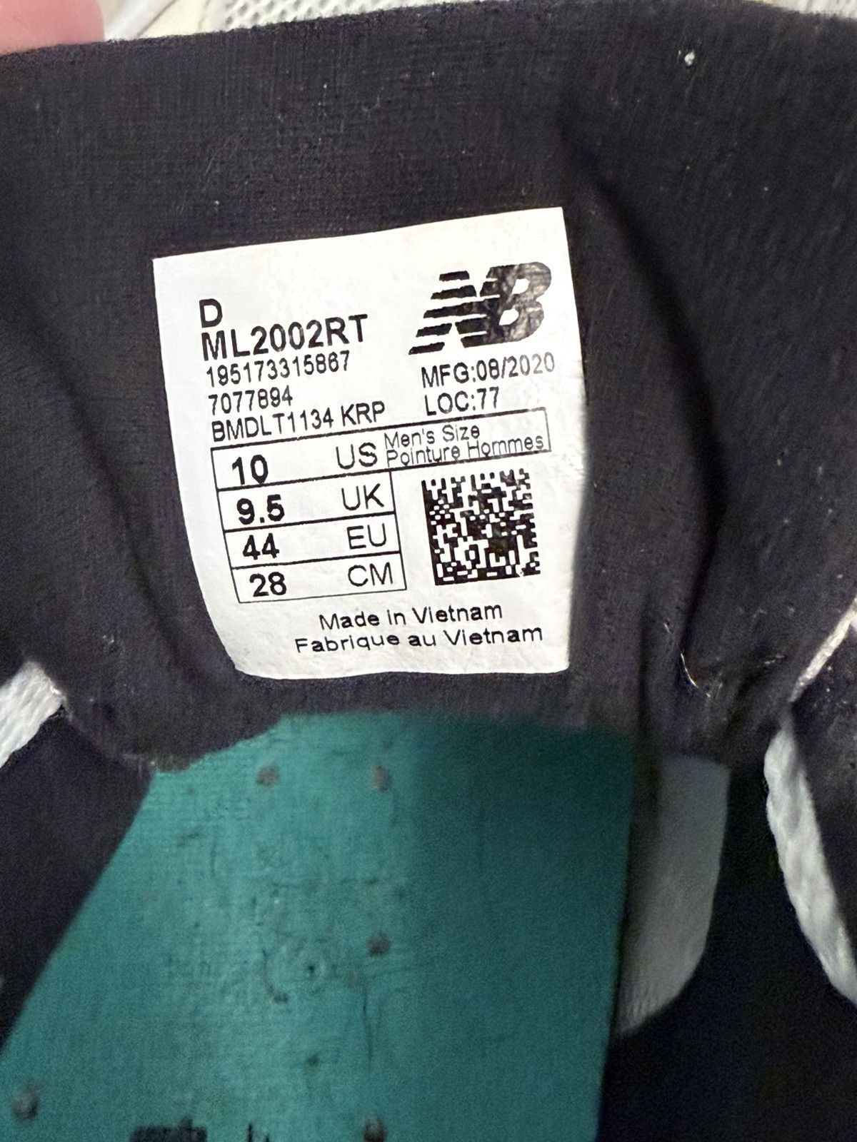 New Balance × thisisneverthat New Balance x Thisneverthat ML2002R White Size US 10 / EU 43 - 7 Thumbnail
