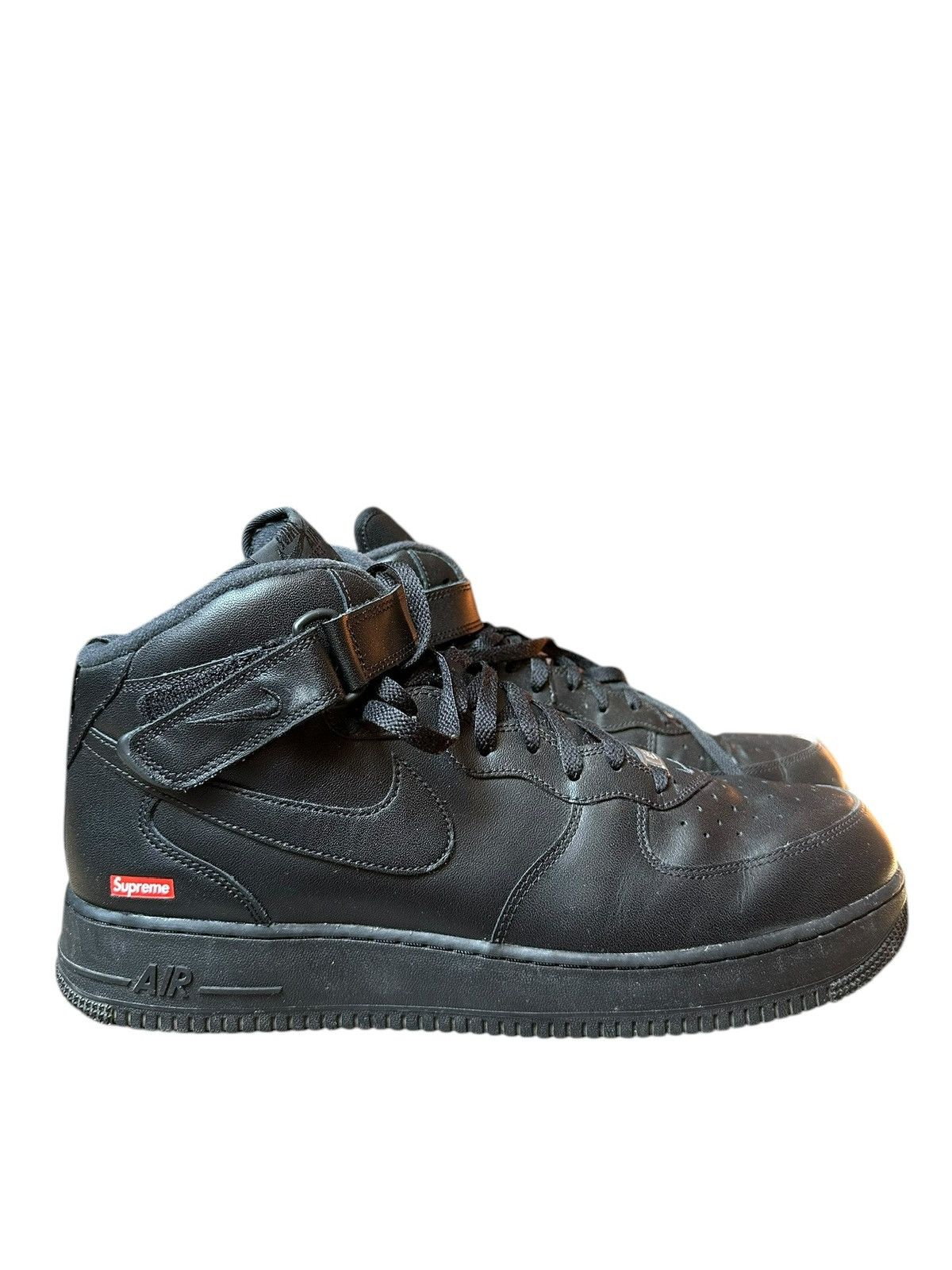 Nike × Supreme Nike x supreme air force high black very rare Size US 15 / EU 48 - 3 Thumbnail