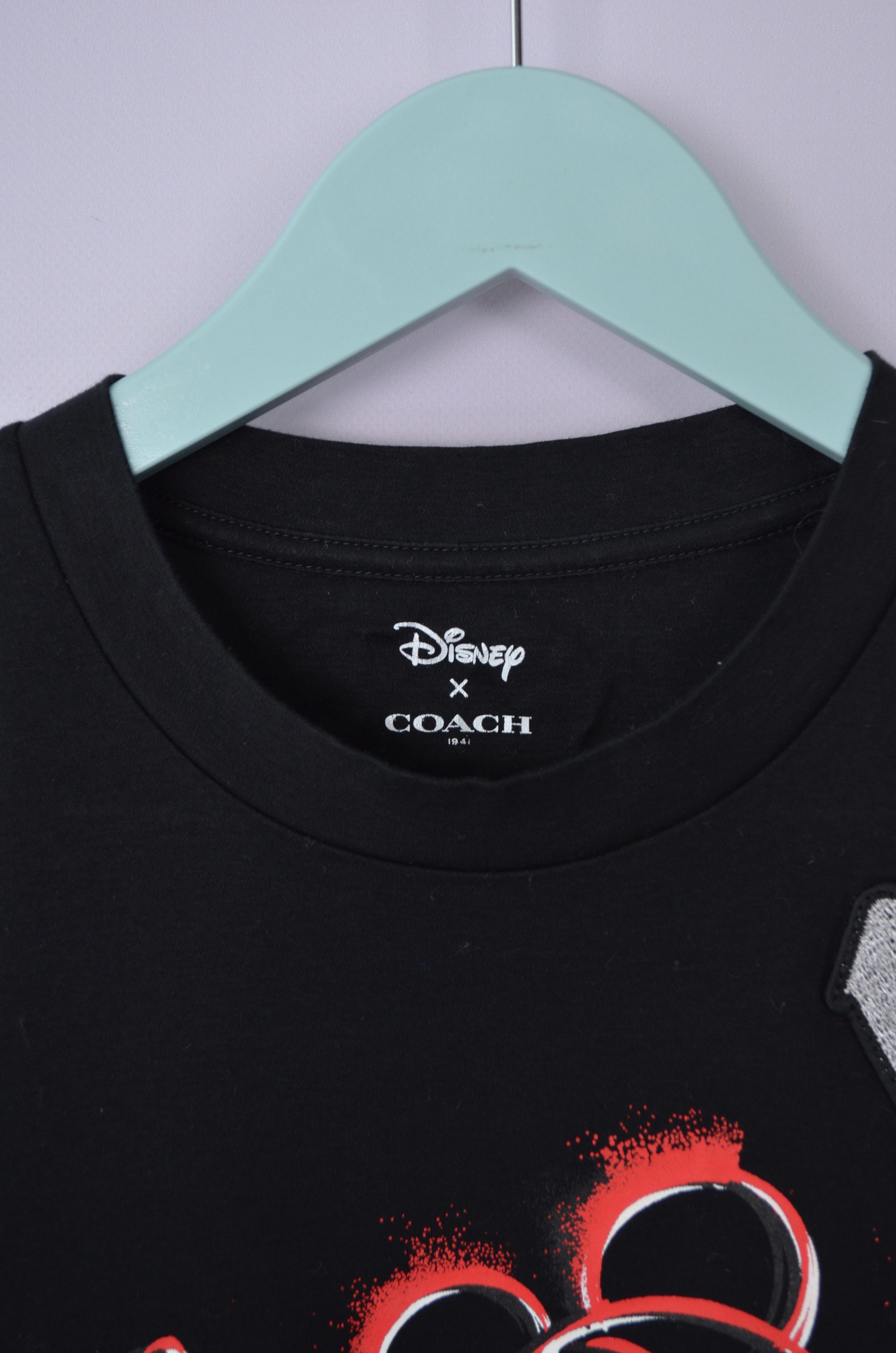Coach × Mickey Mouse COACH X Mickey Mouse Space Rivet T Shirt Black Size Small Size S / US 4 / IT 40 - 6 Thumbnail