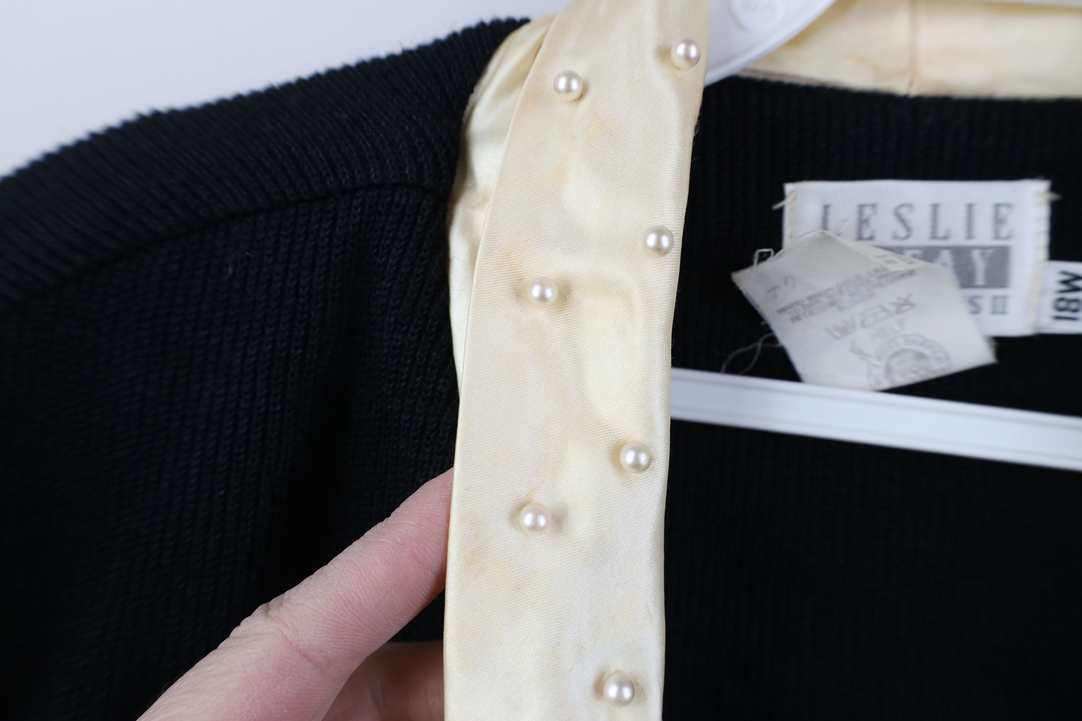 Vintage Vintage 80s 90s Double Breasted Sweater Blazer Jacket USA Size XXL / US 16-18 / IT 52-54 - 5 Thumbnail