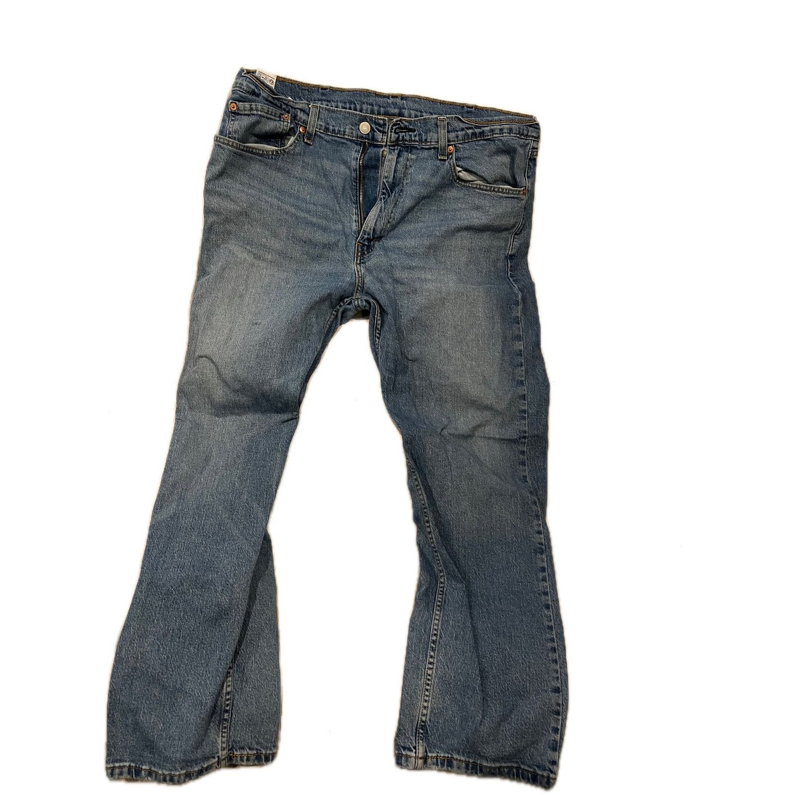 Levi's Levi's 505 Regular Straight Leg Jeans Mens 38x30 Size US 38 / EU 54 - 1 Thumbnail