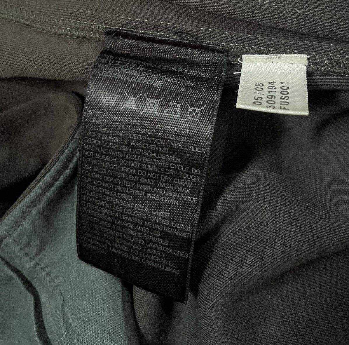 Yohji Yamamoto Yohji yamamoto y-3 cargo sweatpants Size US 41 - 5 Thumbnail