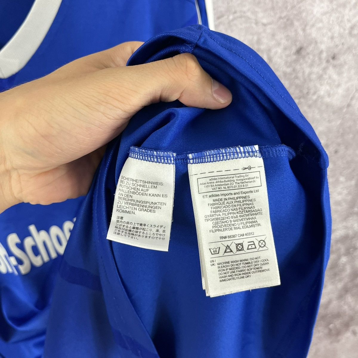 Adidas Adidas TSV Lagerdorf 2015/2016 Longsleeve Jersey Size L Size US L / EU 52-54 / 3 - 12 Thumbnail