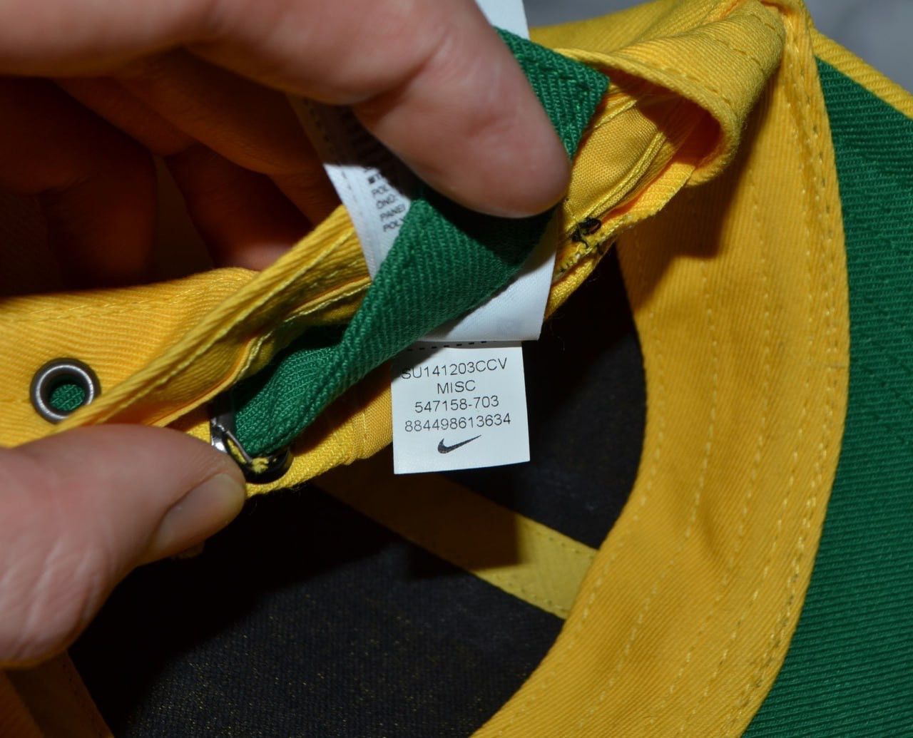 Nike Nike Brasil Soccer Football Legacy Baseball Cap Hat Brazil Size ONE SIZE - 9 Thumbnail