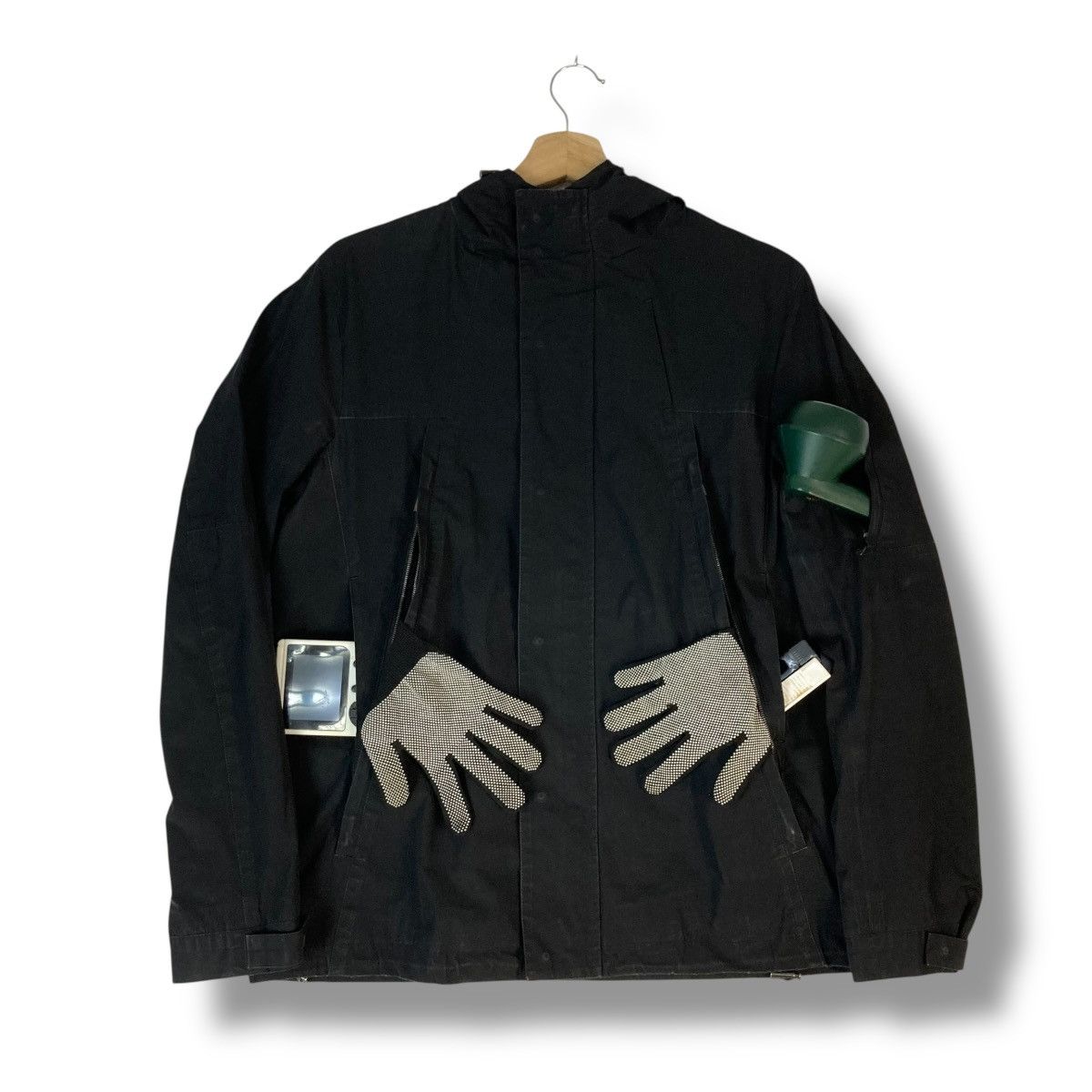 Calvin Klein CALVIN KLEIN TACTICAL MULTIPOCKET ZIPPER HOODIE JACKET Size US M / EU 48-50 / 2 - 1 Thumbnail