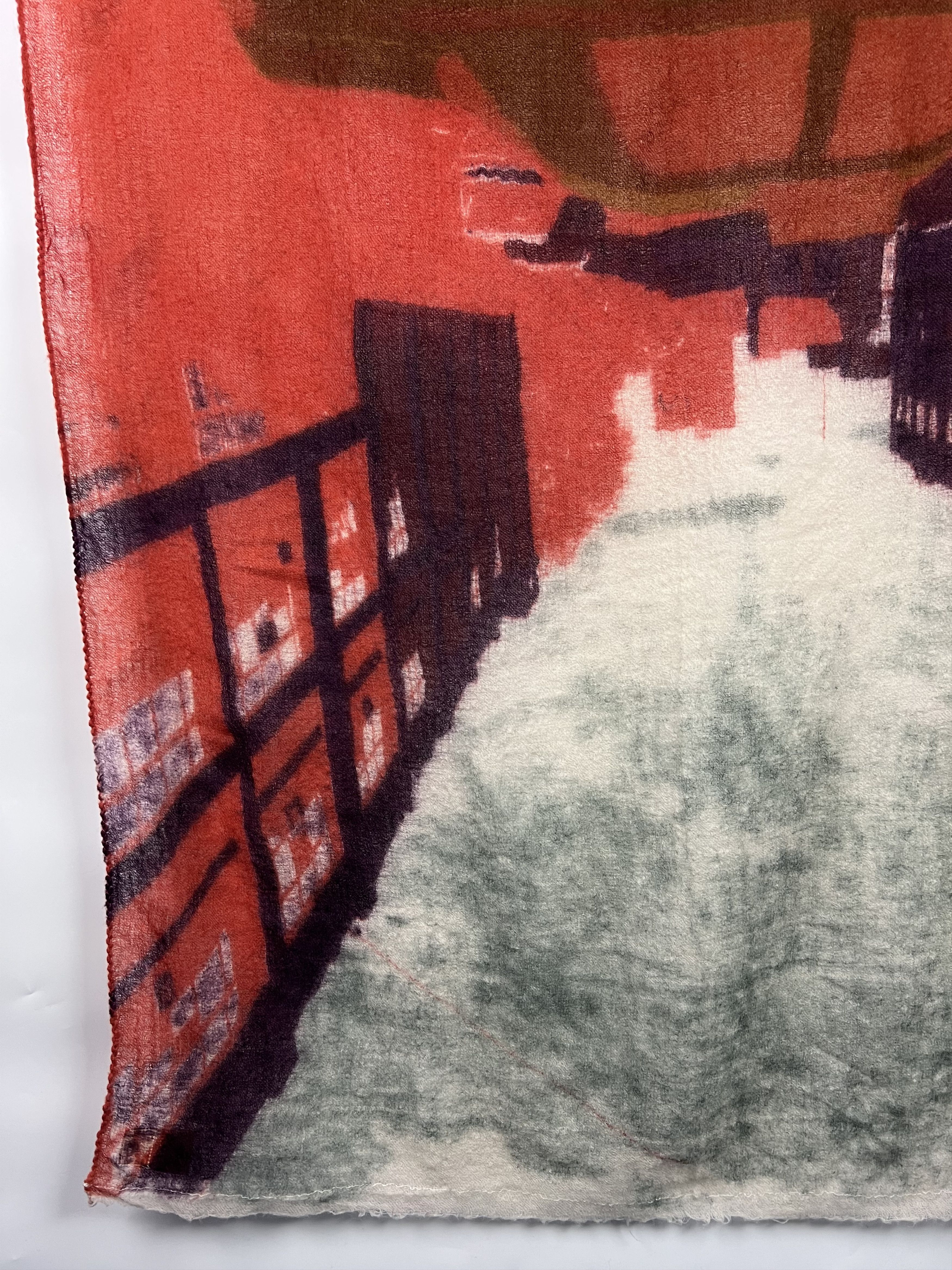 Becksondergaard Beck Sondergaard Multicolor 100% Wool Scarf 190x90 Size ONE SIZE - 5 Thumbnail