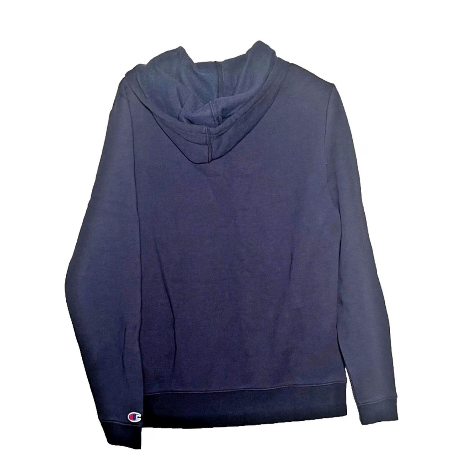 Champion Champion Logo Hoodie Unisex Adult Small Navy Blue Fleece Front Pocket NEW Size US S / EU 44-46 / 1 - 2 Thumbnail