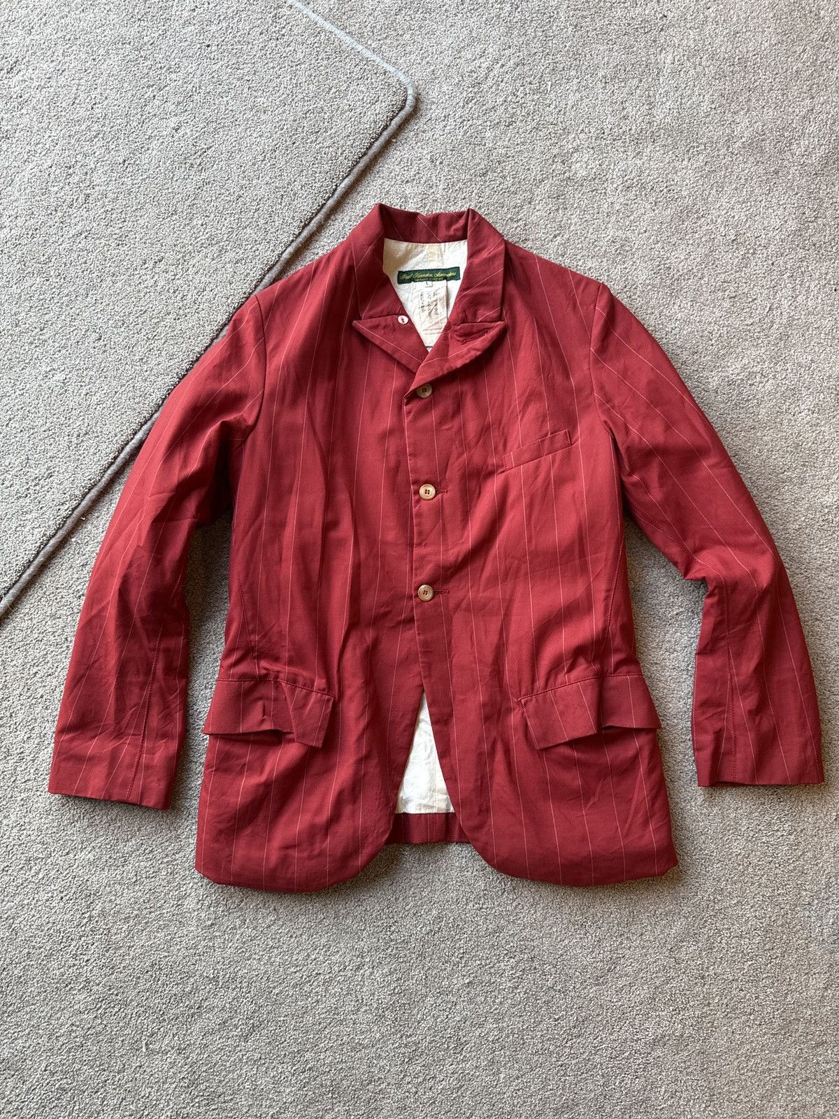 Paul Harnden Shoemakers Paul Harnden mens pocket blazer XS