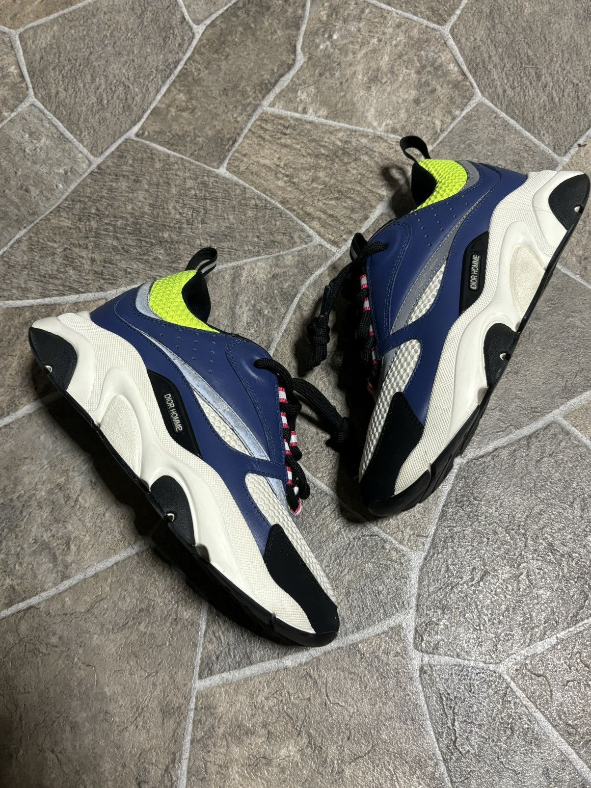 Dior Dior B22 Yellow/Blue Size US 7.5 / IT 37.5 - 2 Thumbnail