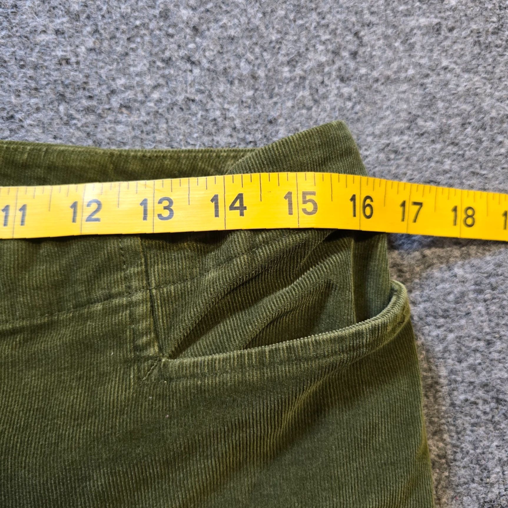 J. Jill J. Jill Pants Womens 8P Petite Green Tapered Corduroy Stretch Casual Academia Shirt? Size 30" / US 8 / IT 44 - 5 Thumbnail