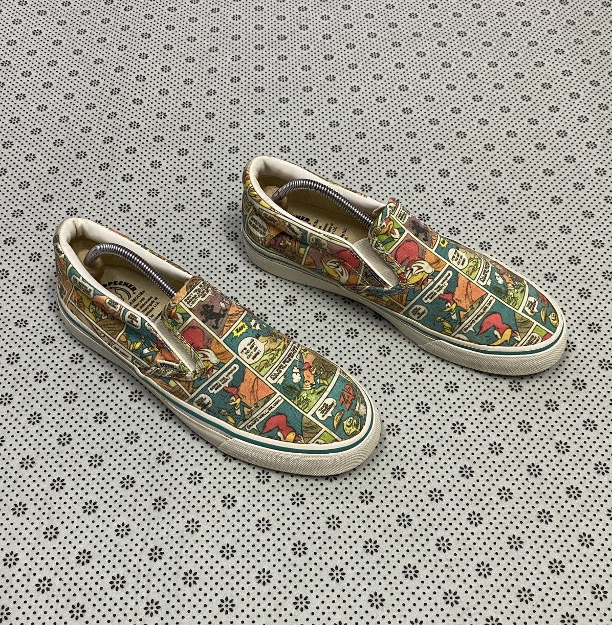 Hysteric Glamour Hysteric Glamour x Woody Woodpecker Slip-On Shoes Size US 7.5 / EU 40-41 - 6 Thumbnail