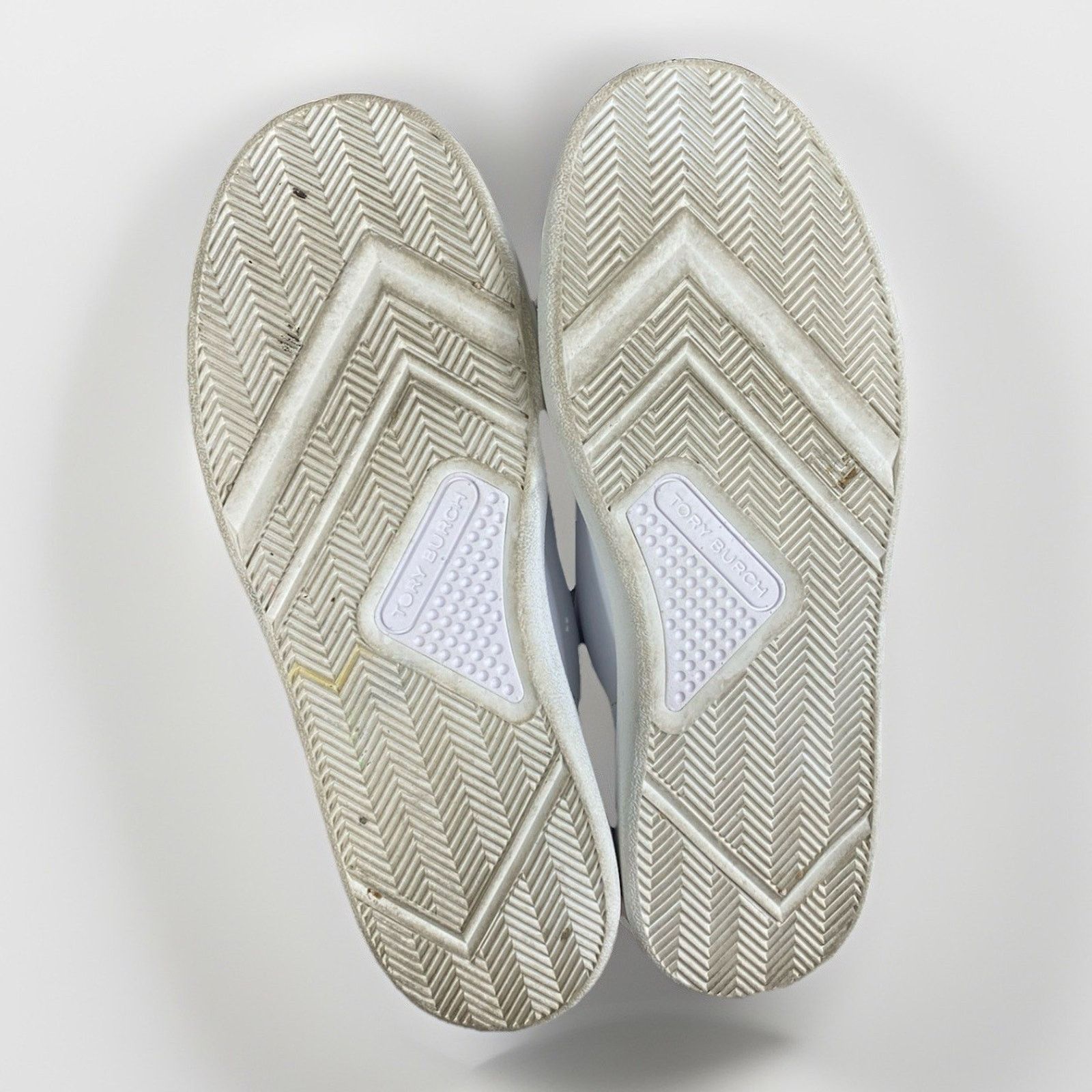 Tory Burch Tory Burch 82776 Howell Court Sneaker White Leather 7 Size US 7 / IT 37 - 8 Thumbnail