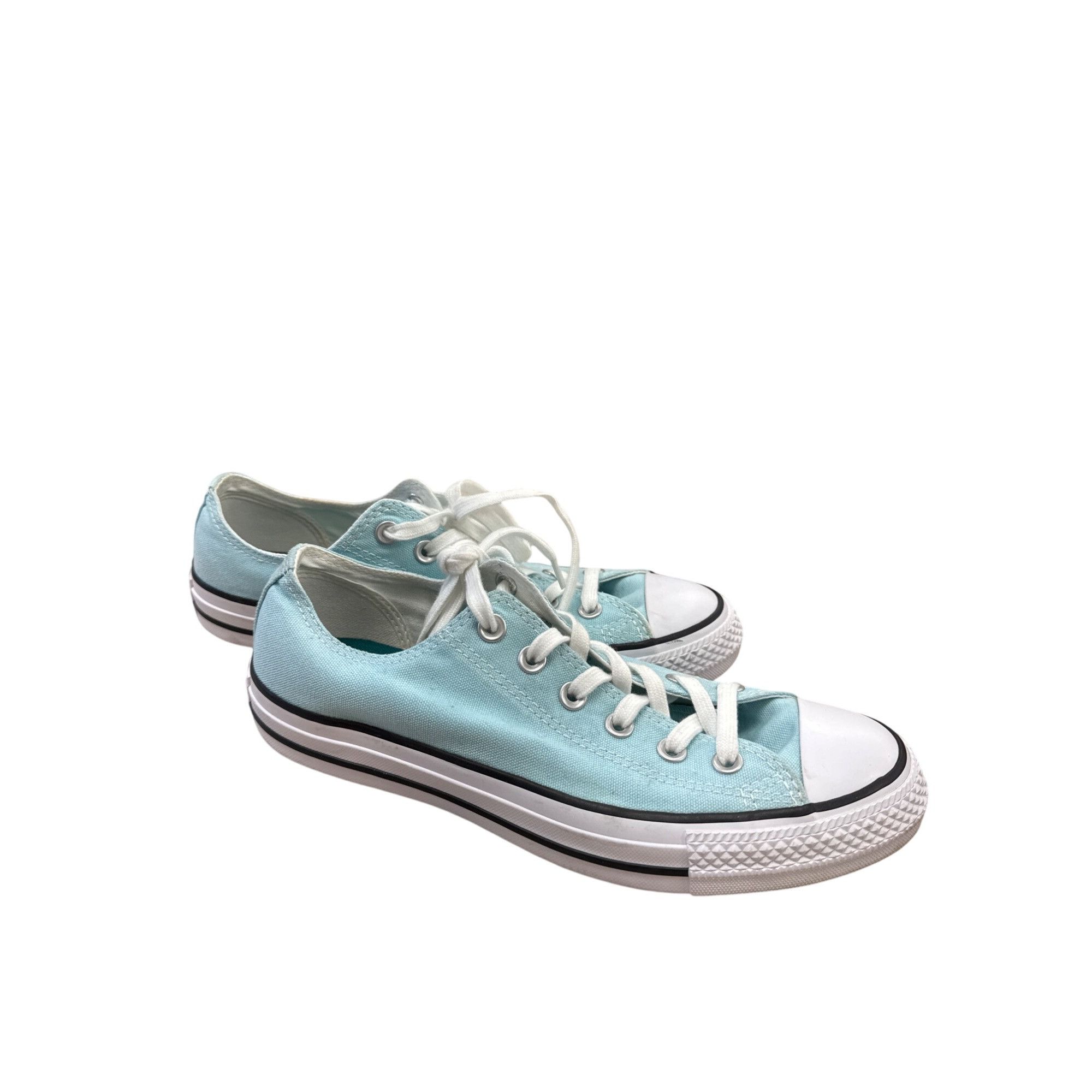 Converse Converse All Star Mens Low Top Sneakers Pale Green Canvas Si Size US 9 / EU 42 - 4 Thumbnail