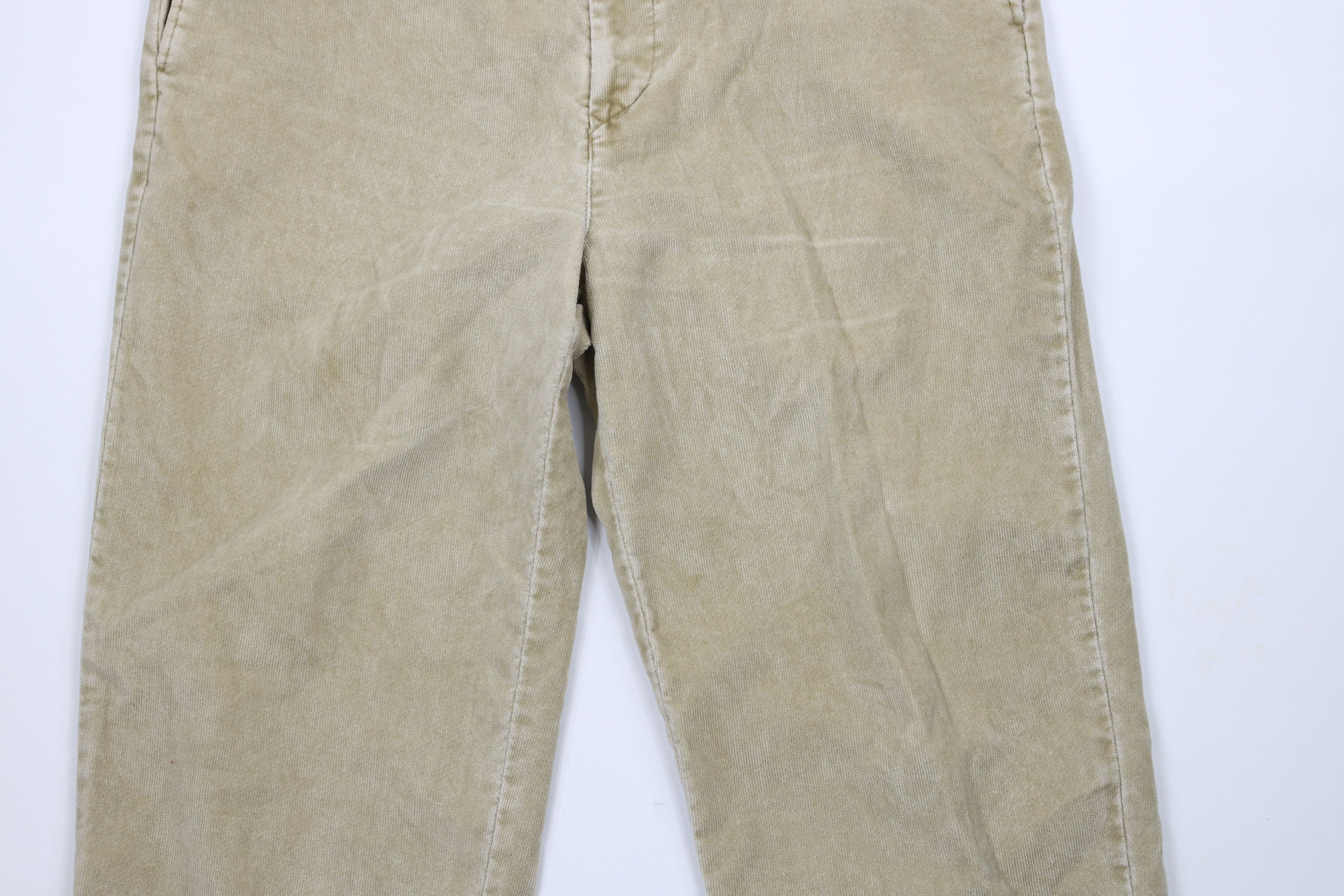 Tommy Hilfiger × Vintage Vintage 90s Tommy Hilfiger Wide Leg Corduroy Moleskin Pants Size 36 - 3 Thumbnail