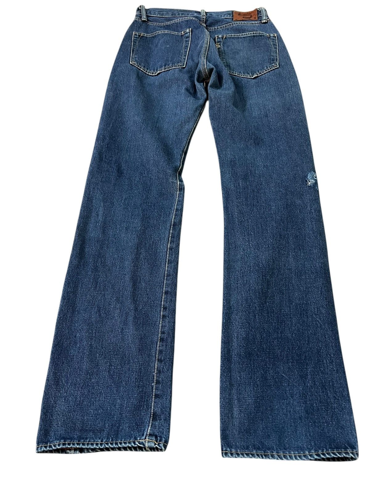 45rpm Vintage 45Rpm Distress Selvedge Jean Japan Size US 28 / EU 44 - 2 Thumbnail