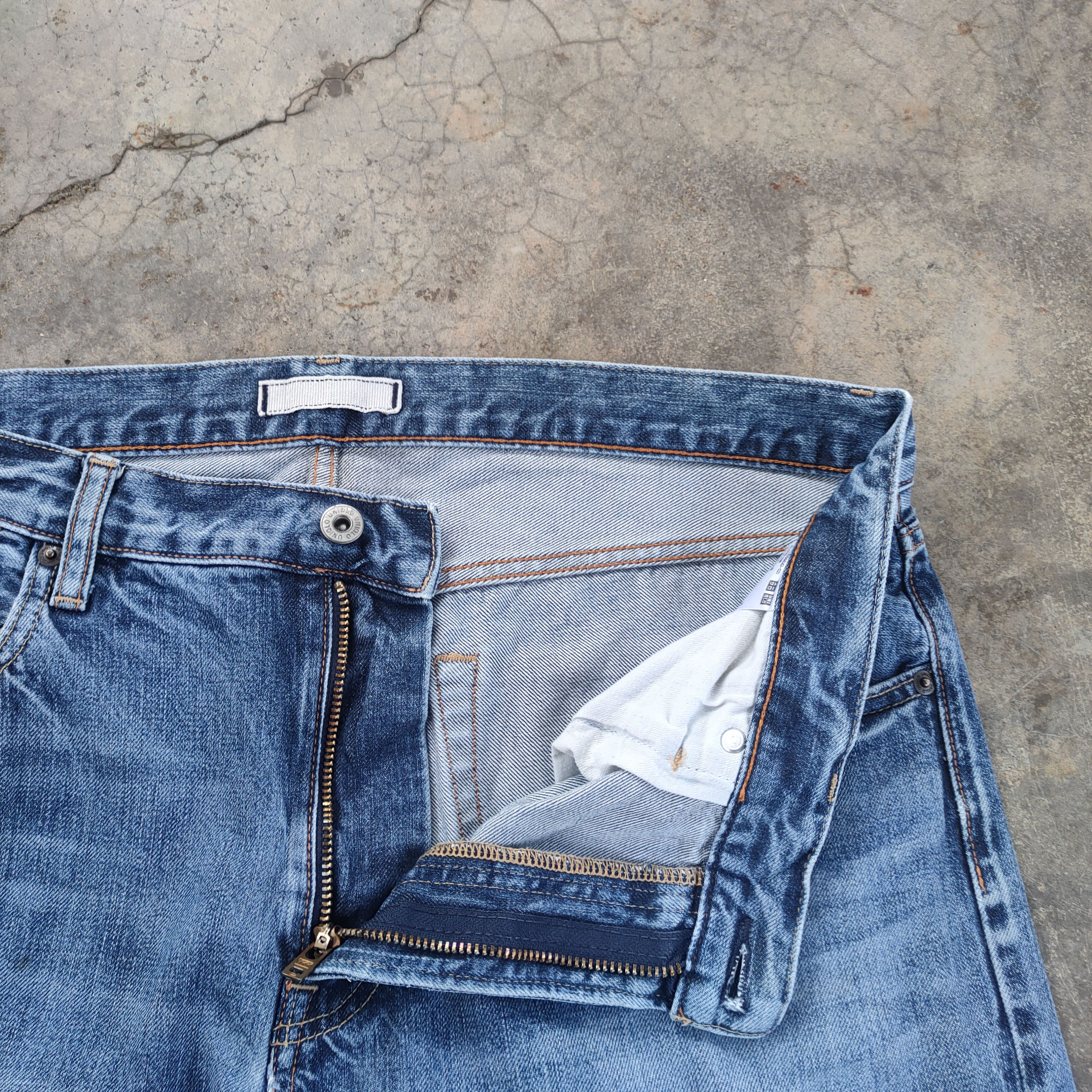 Japanese Brand W36 VINTAGE JAPANESE FADED DISTRESSED JEAN DENIM PANTS Size US 36 / EU 52 - 7 Thumbnail