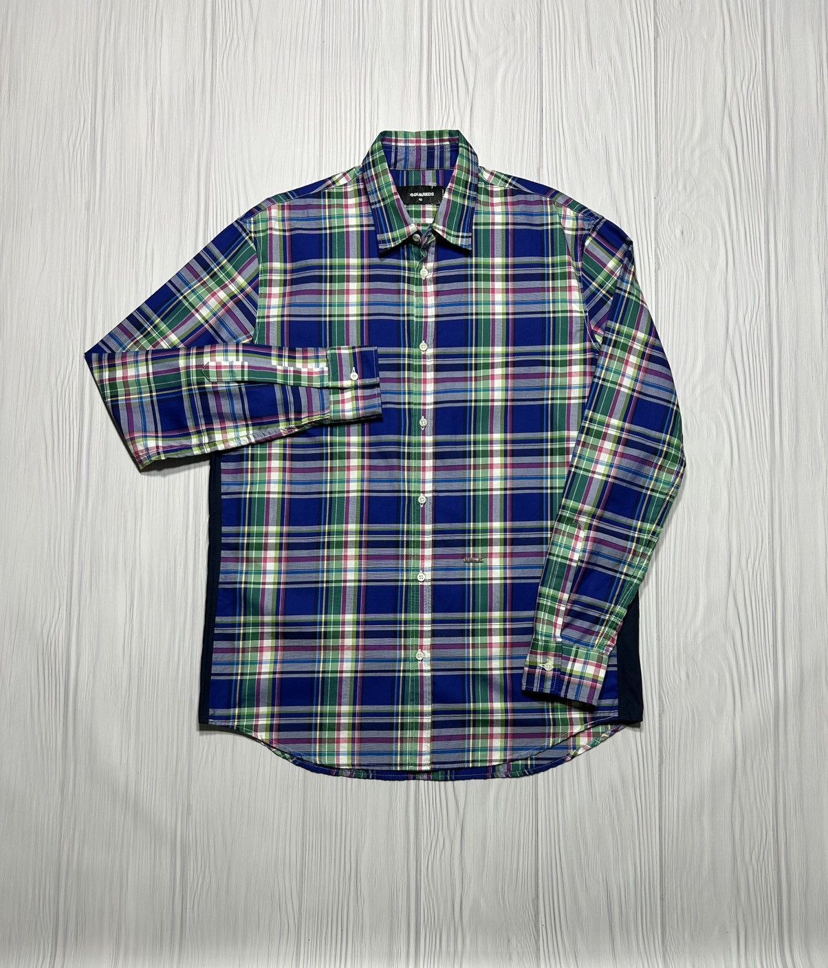 Dsquared2 Beautiful Dsquared 2 Multicolour Checks Shirt Size 46 Size US S / EU 44-46 / 1 - 1 Thumbnail