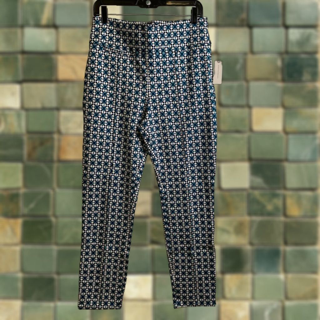 MAEVE BY ANTHROPOLOGIE Tailored Leggings Women's M-Tall Blue - Casual Jegging Size M Womens