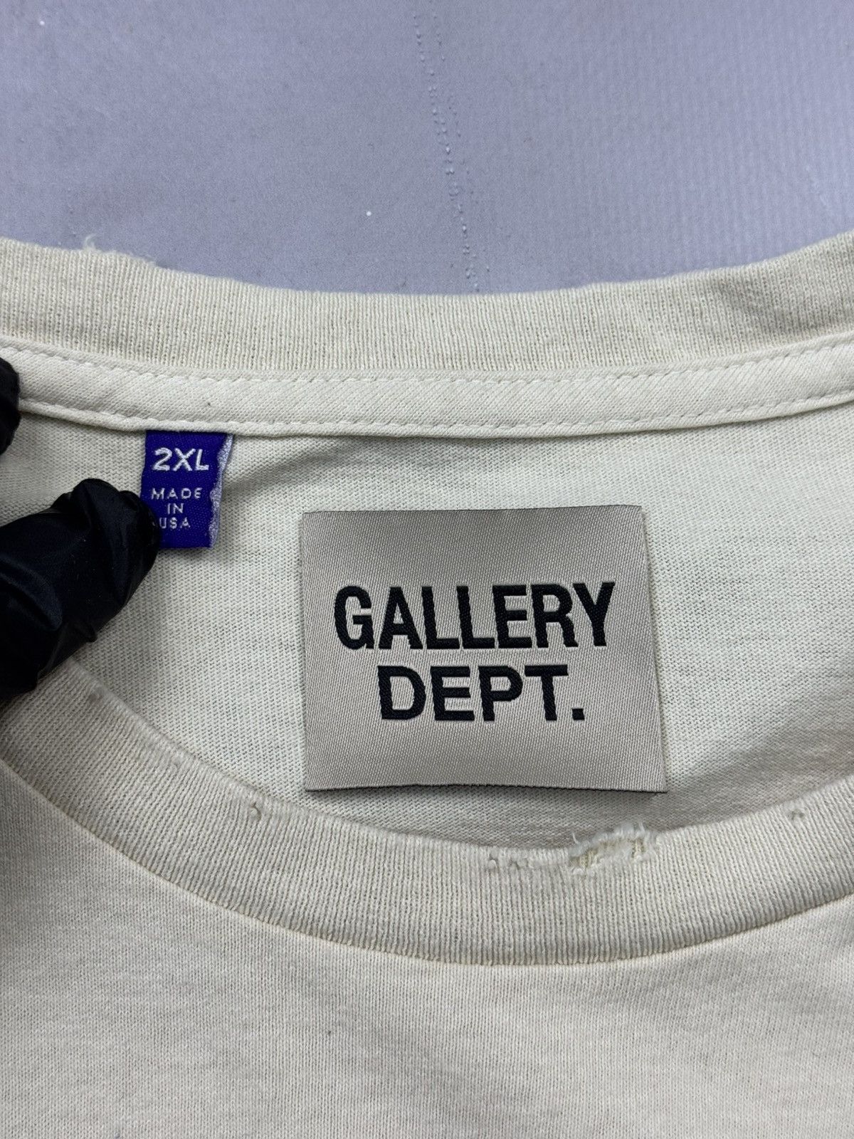 Gallery Dept. Ss23 Gallery Dept Fuck Your Reality Tee(Arc White/2XL) Size US XXL / EU 58 / 5 - 9 Thumbnail